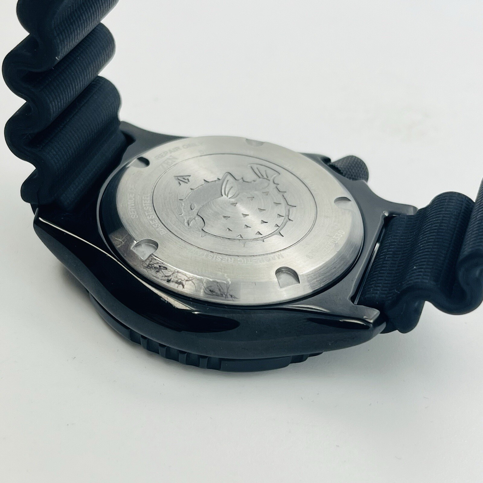 Citizen Promaster Men’s Automatic Diver Black Steel 45mm 20ATM Watch NY0158-09L