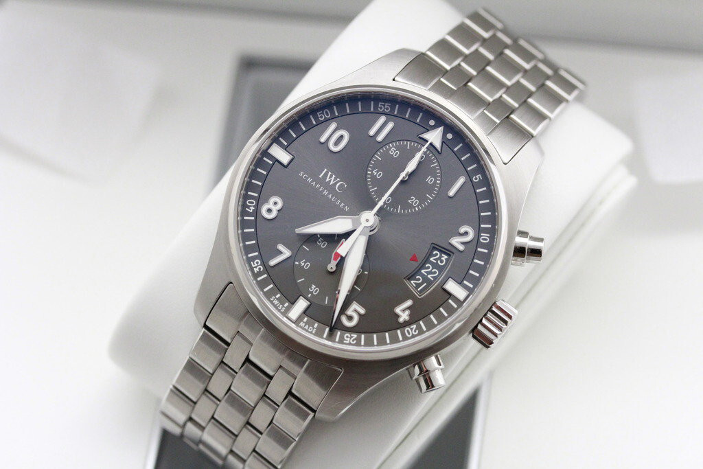 IWC Pilots Spitfire “Ardoise” Chronograph Flyback Automatic SS 43mm IW387804