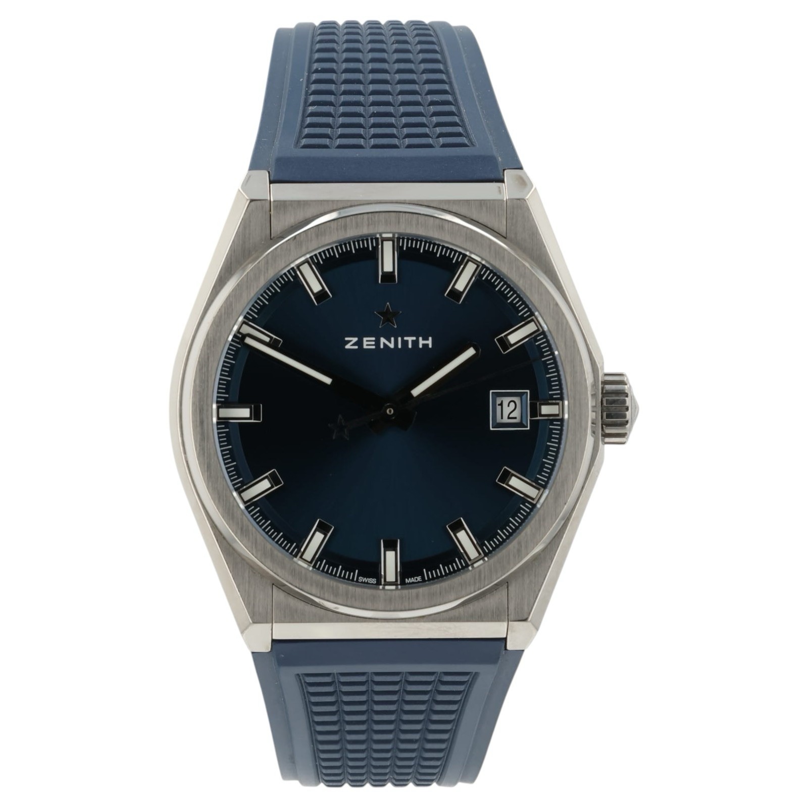 Zenith Defy Date Blue Dial Titanium 41mm Automatic Men’s Watch 95.9000.670