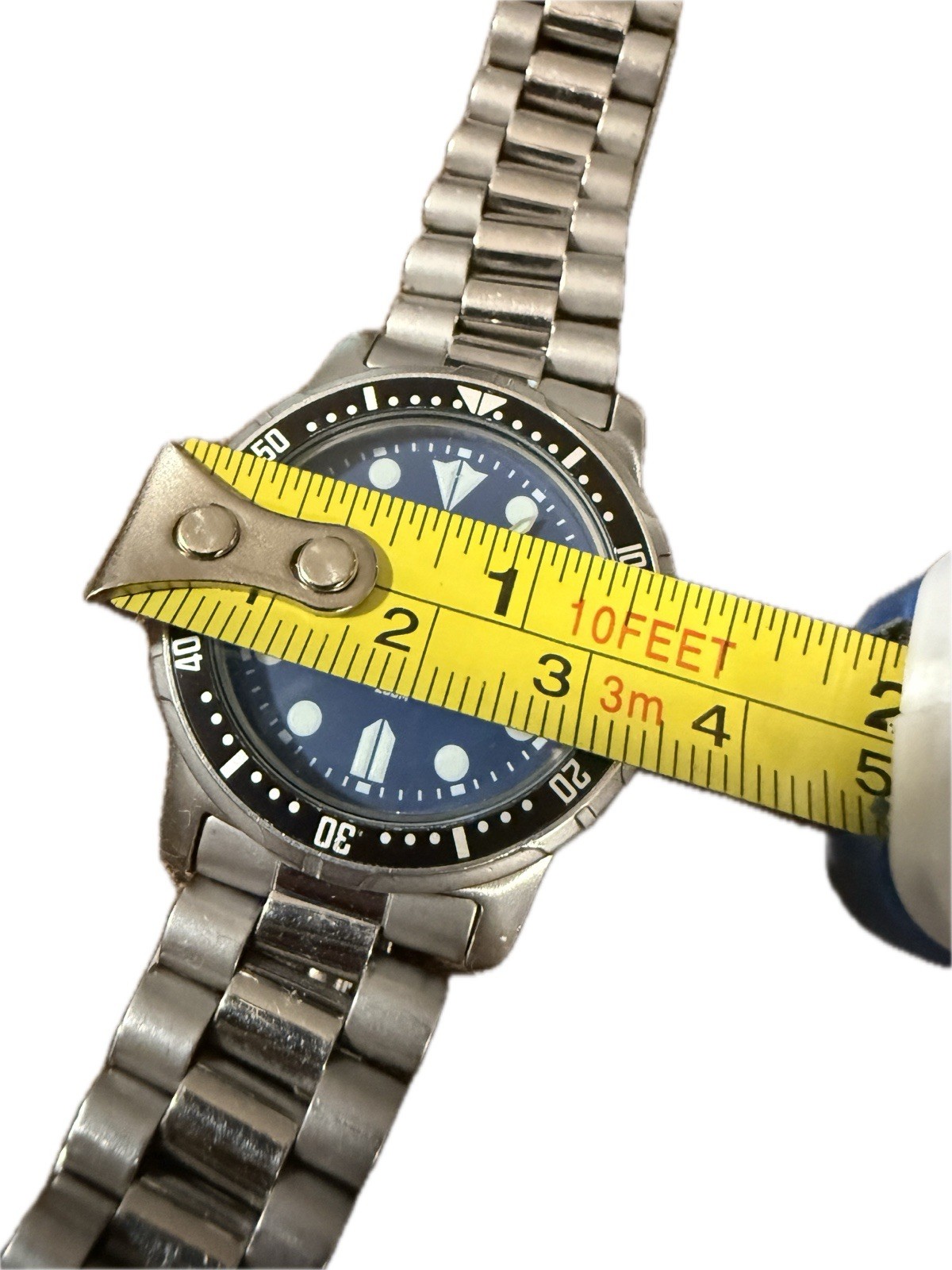 Junghans Dive Watch Blue Dial Stainless Steel Quartz movement