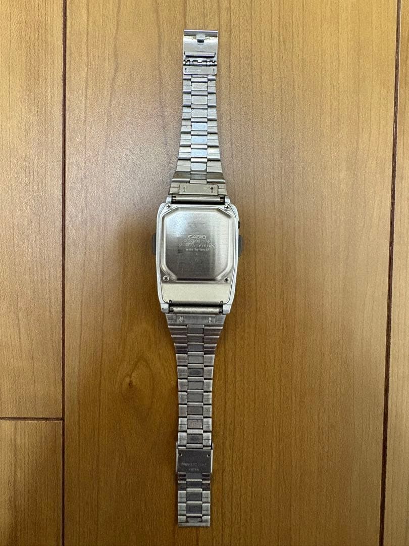 Casio Data Bank DBC-630 Silver Retro Watch with Calculator Function
