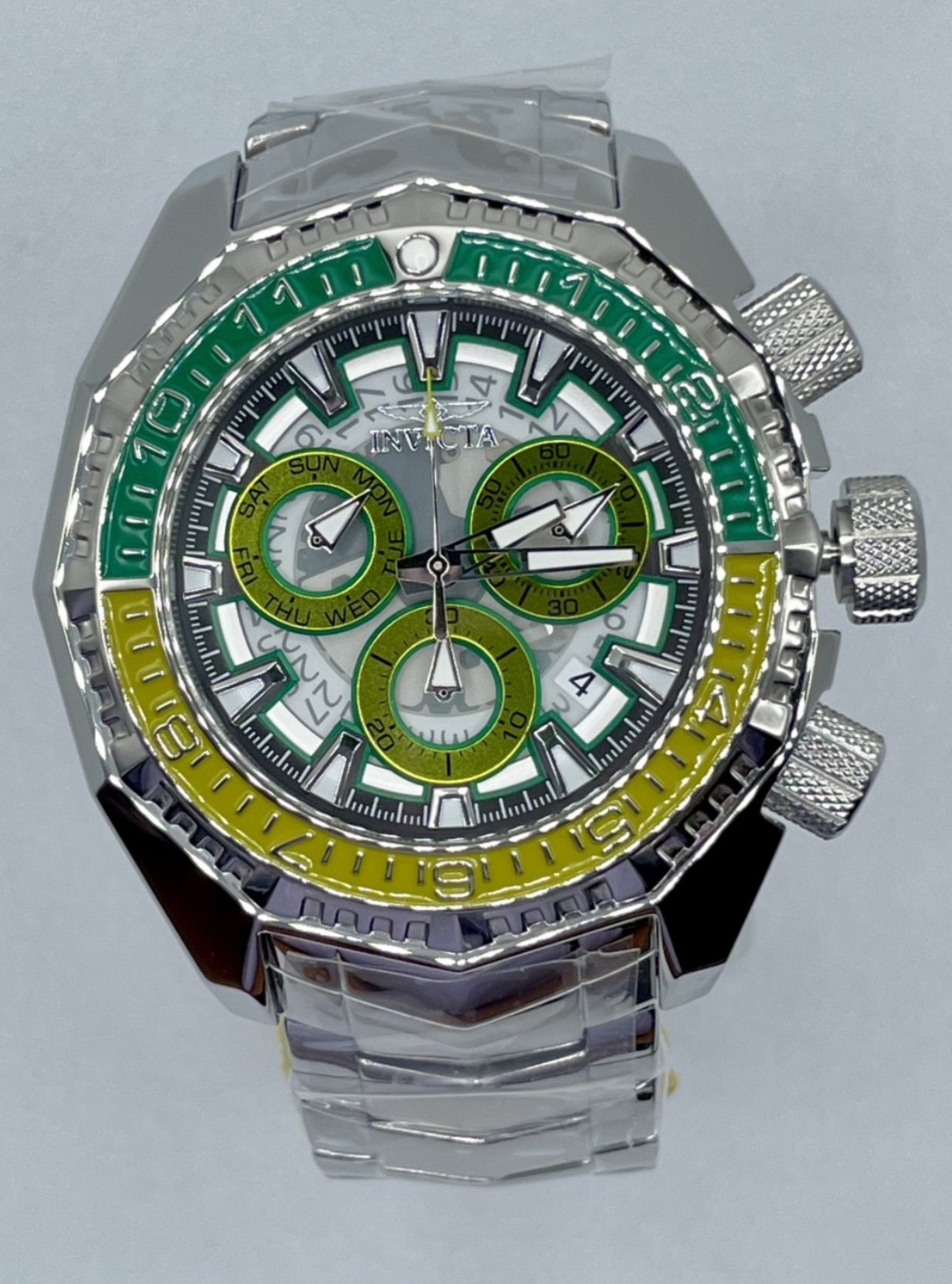 Invicta Akula Swiss Ronda Z60 Caliber Men’s Watch – 55mm, Steel (44295)