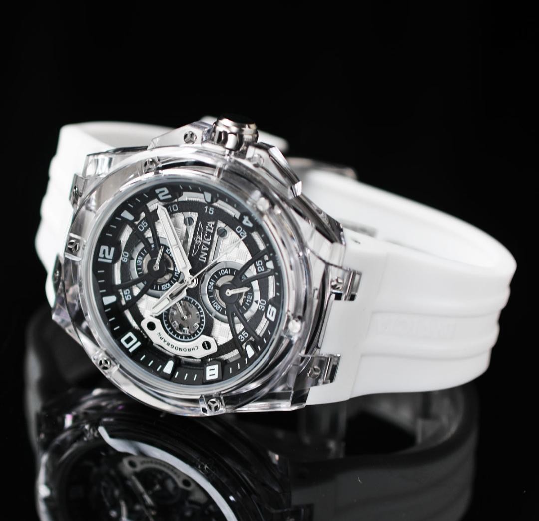 INVICTA Clear Skeleton Watch for Men