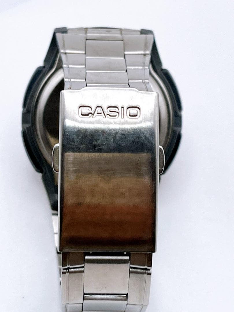 Casio AW-80 Silver White Analog Digital Watch