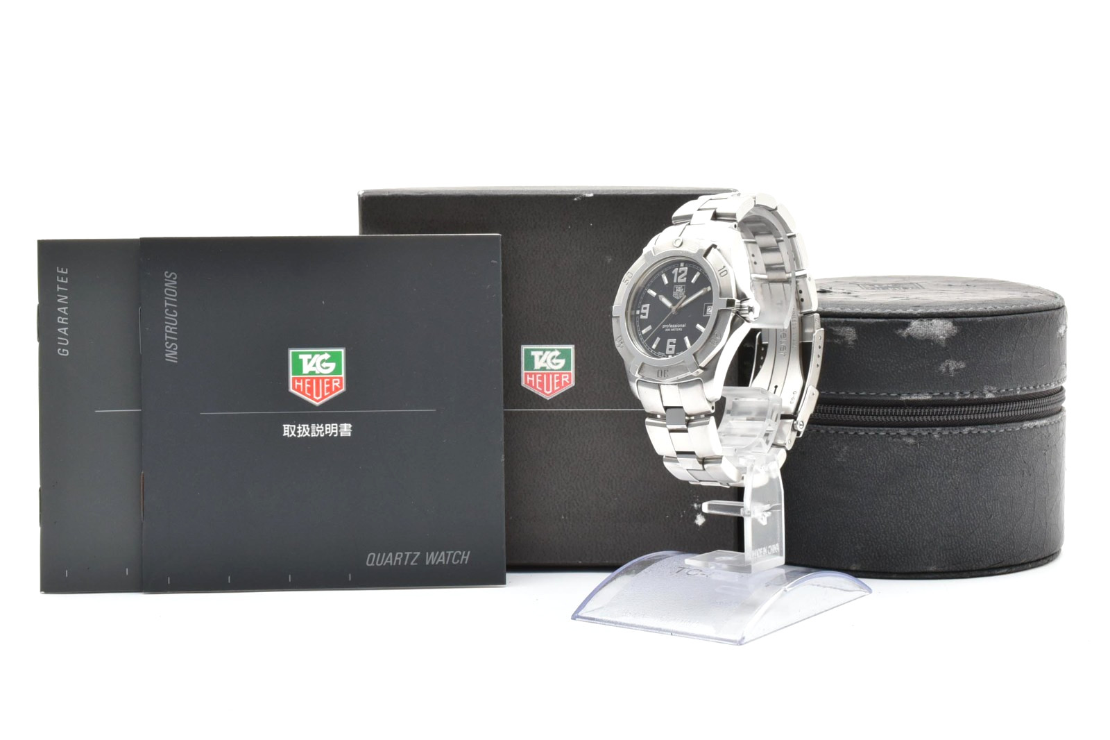 ▶️ [ N MINT ] TAG Heuer 2000 Exclusive WN1110 Black Dial 38mm Quartz Men’s JAPAN