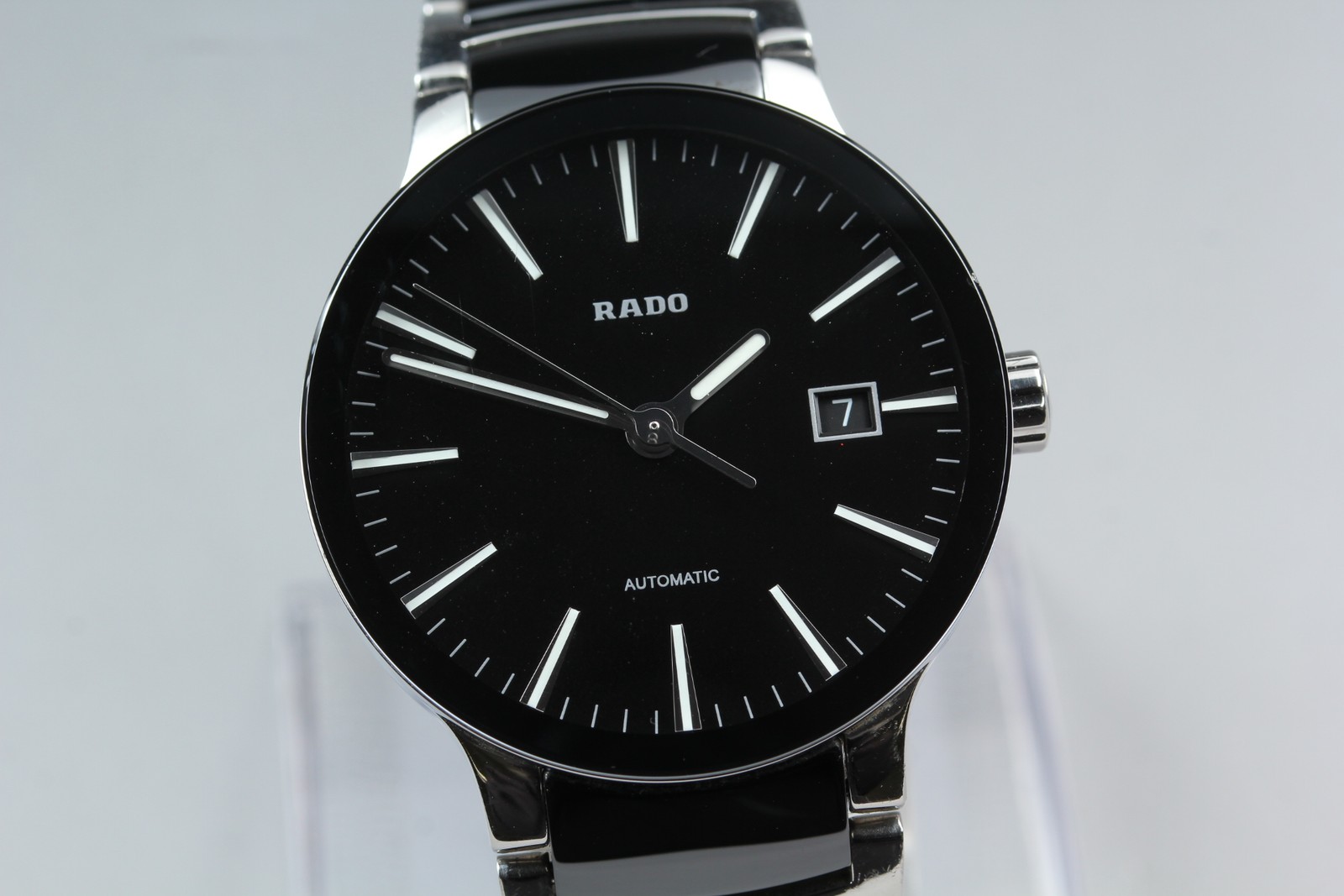 Rado Centrix 658.0941.3 Black Dial Date AT 38mm Swiss Made Watch (15.5cm Wrist )