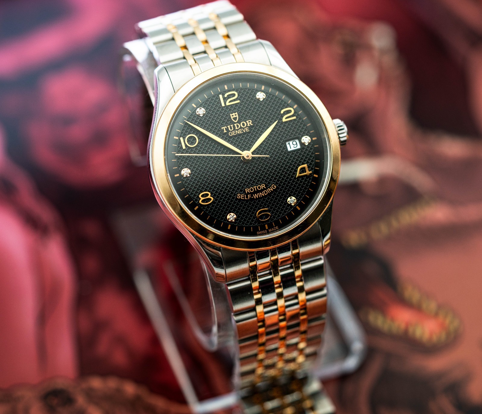 Tudor 1926 Automatic 39mm Black Dial Two-Tone Watch – M91551-0004