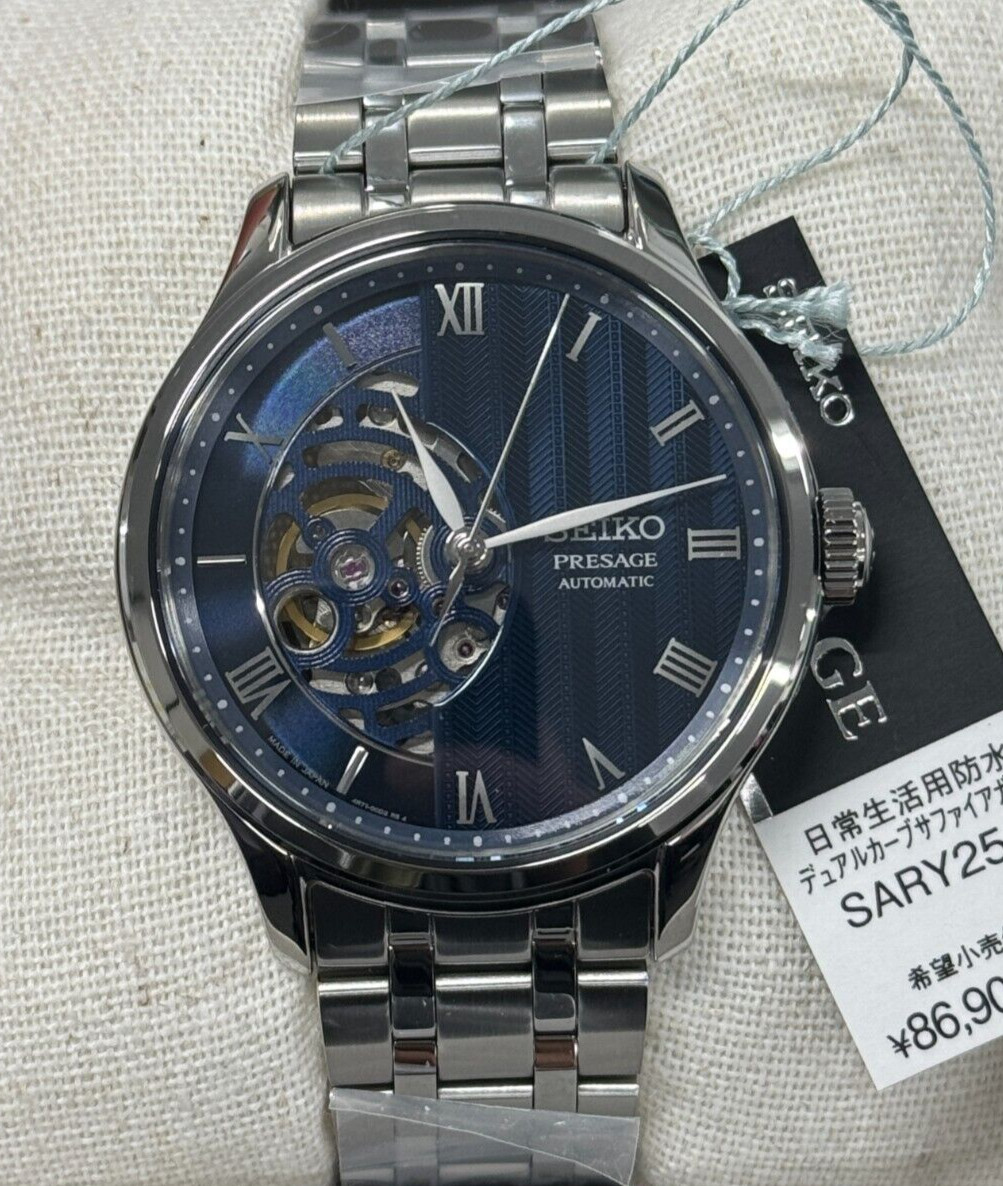 SEIKO SARY253 Presage Japanese Garden Automatic machinery metal Strap JDM New