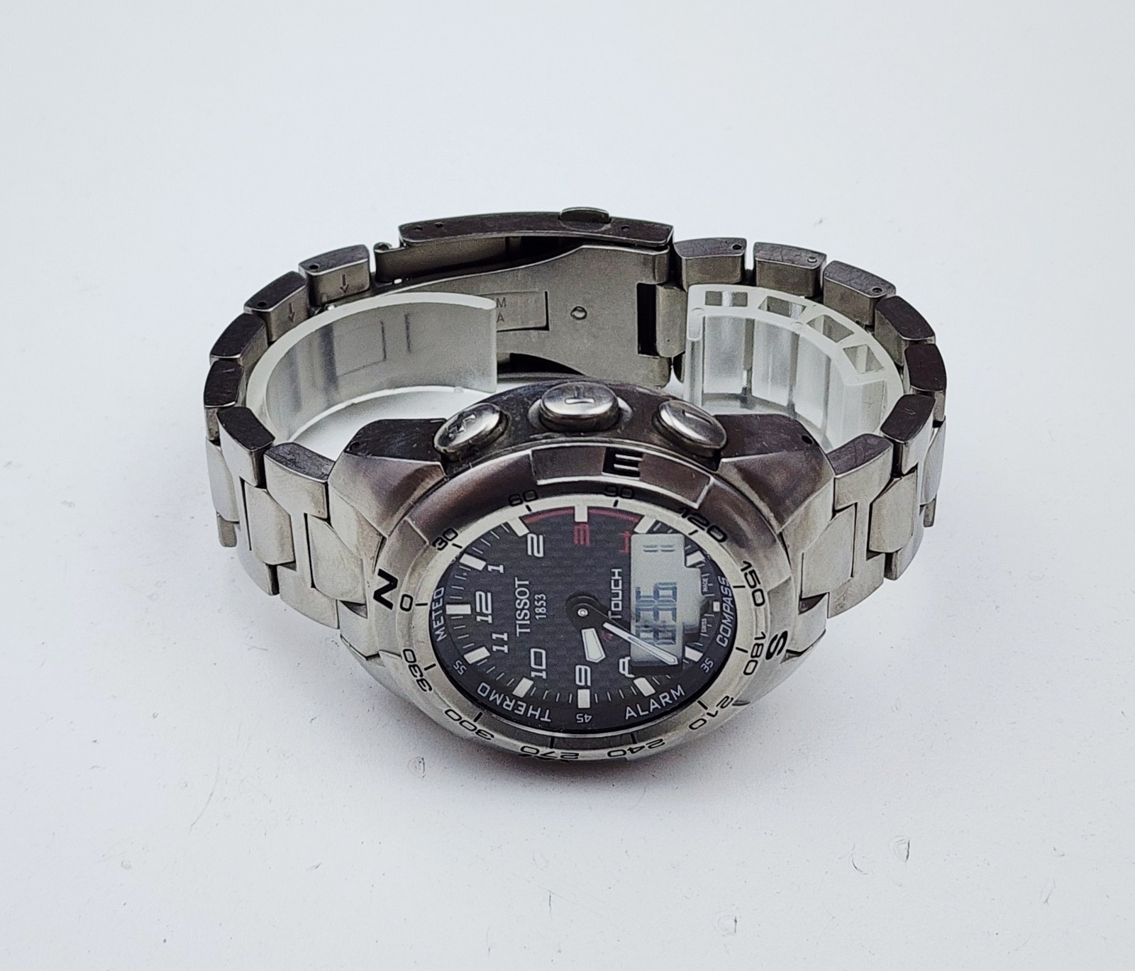 Men SWISS TITANIUM TOUCH SCREEN Watch TISSOT “Expert” T013420A. Compass. Alarm*