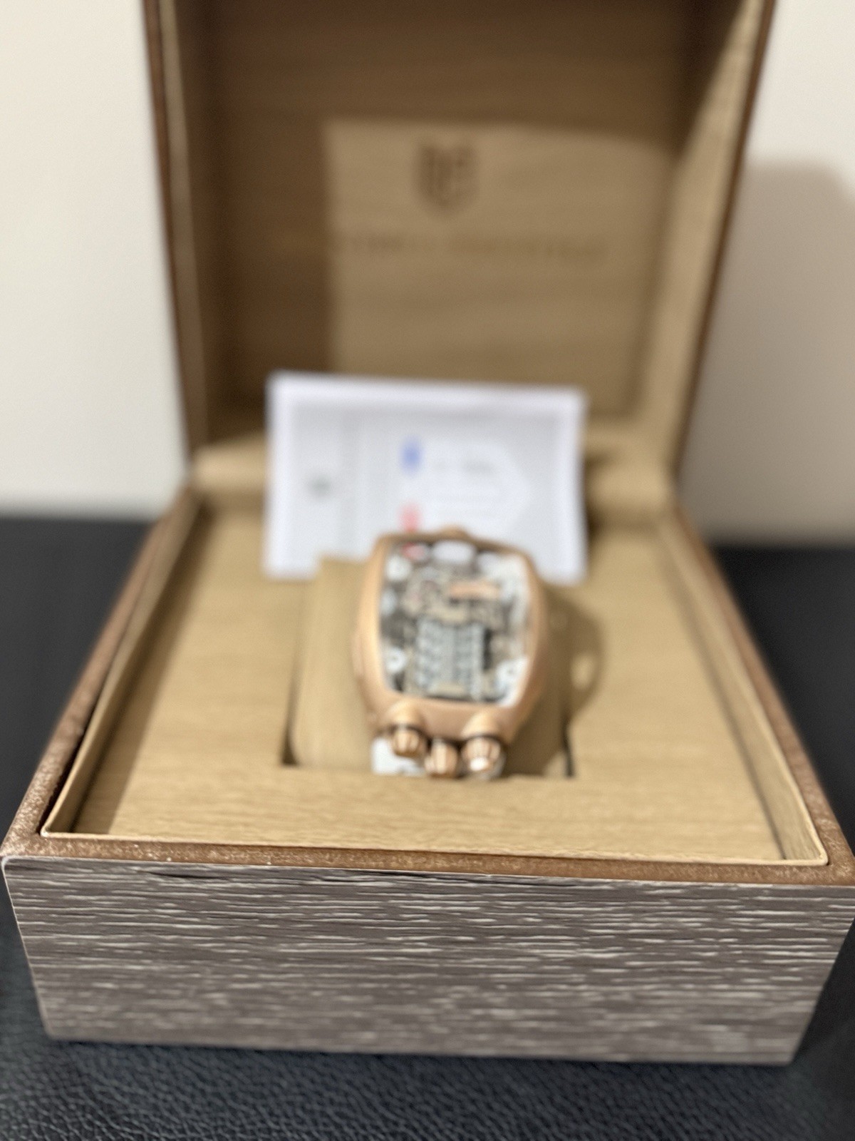 Montres Prestige X Invicta Automatic 44mm Cushion Rose Gold White Rubber Box