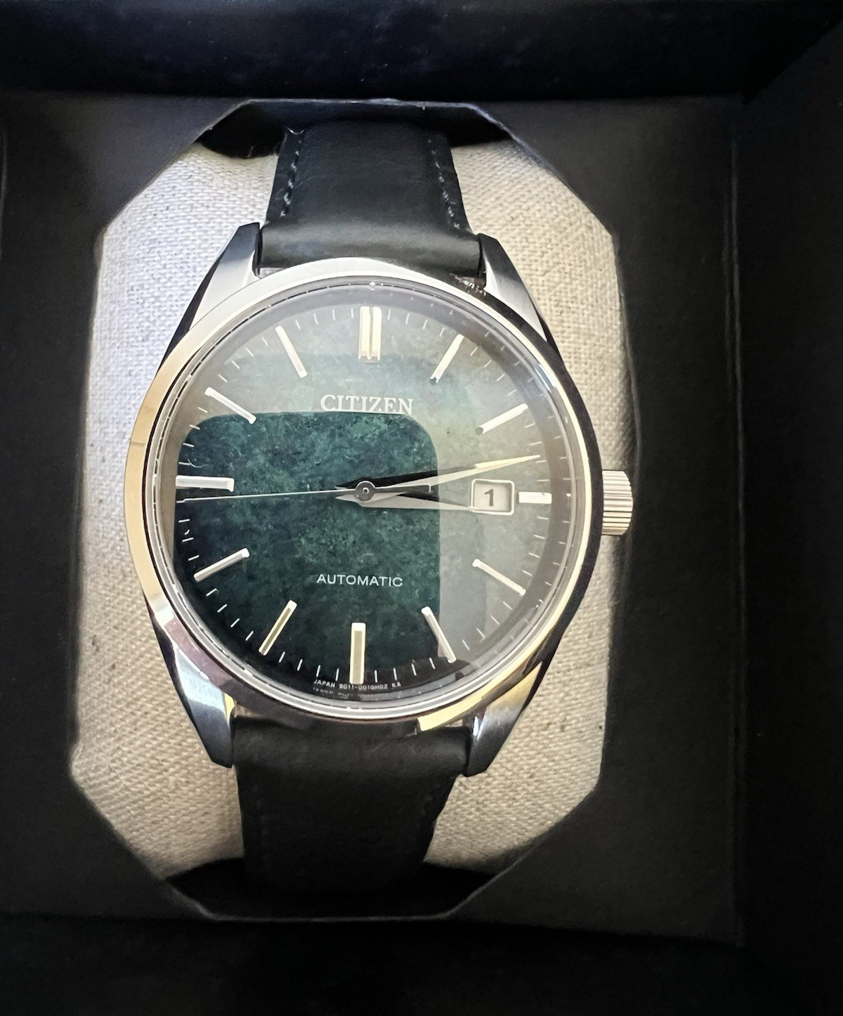Citizen Automatic NB1060-12L Blue Lacquer Dial