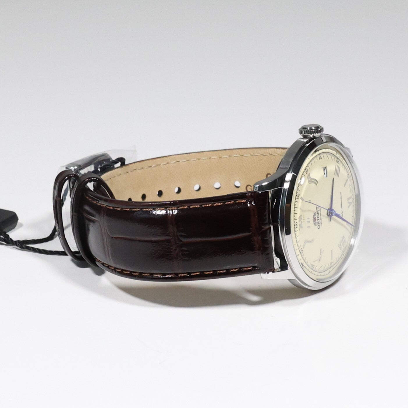 Orient Bambino 2nd Generation Automatic Men’s Leather Strap Watch FAC00009N0