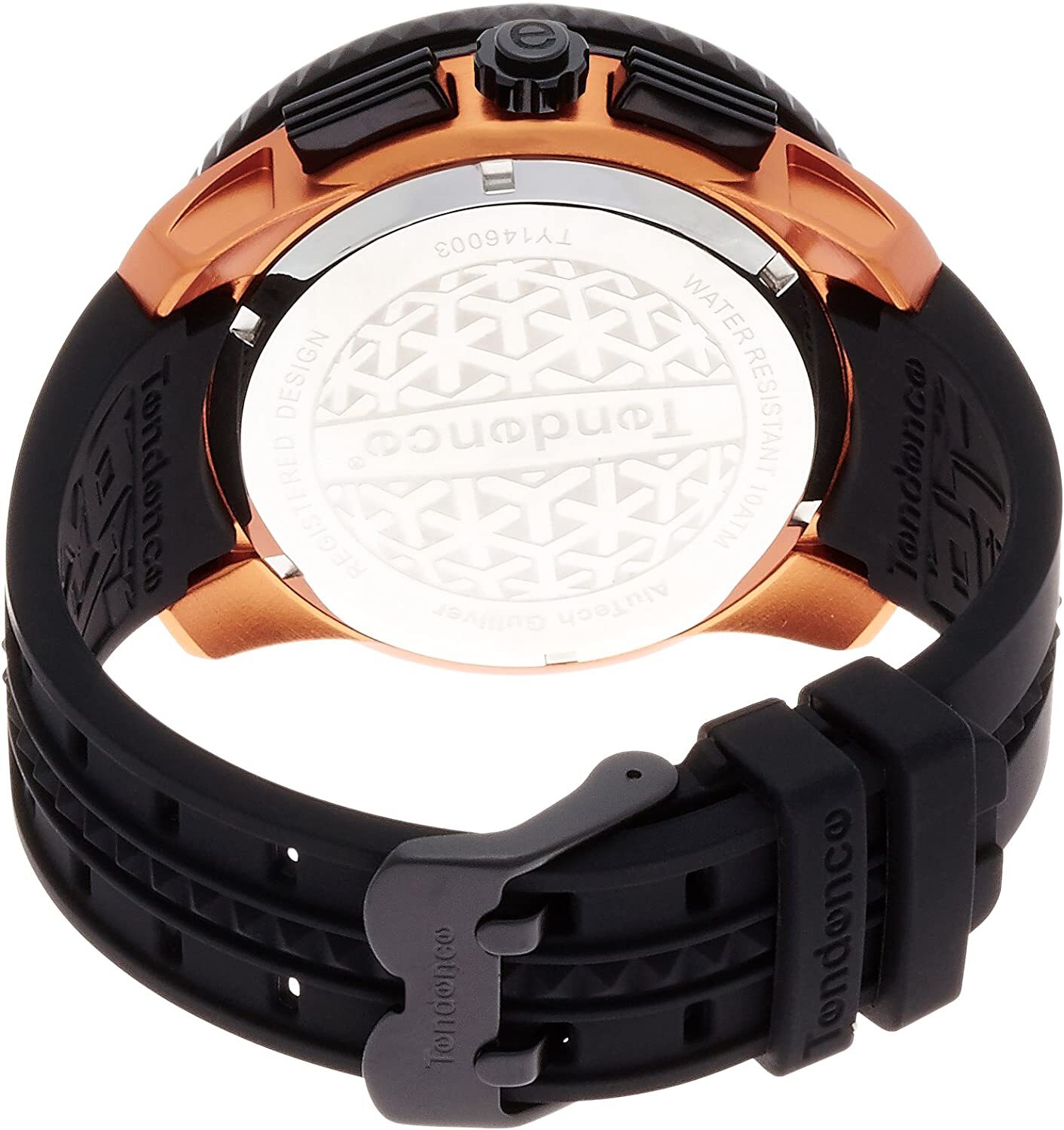 TENDENCE watch Altec Gulliver black dial TY146003 From Japan New
