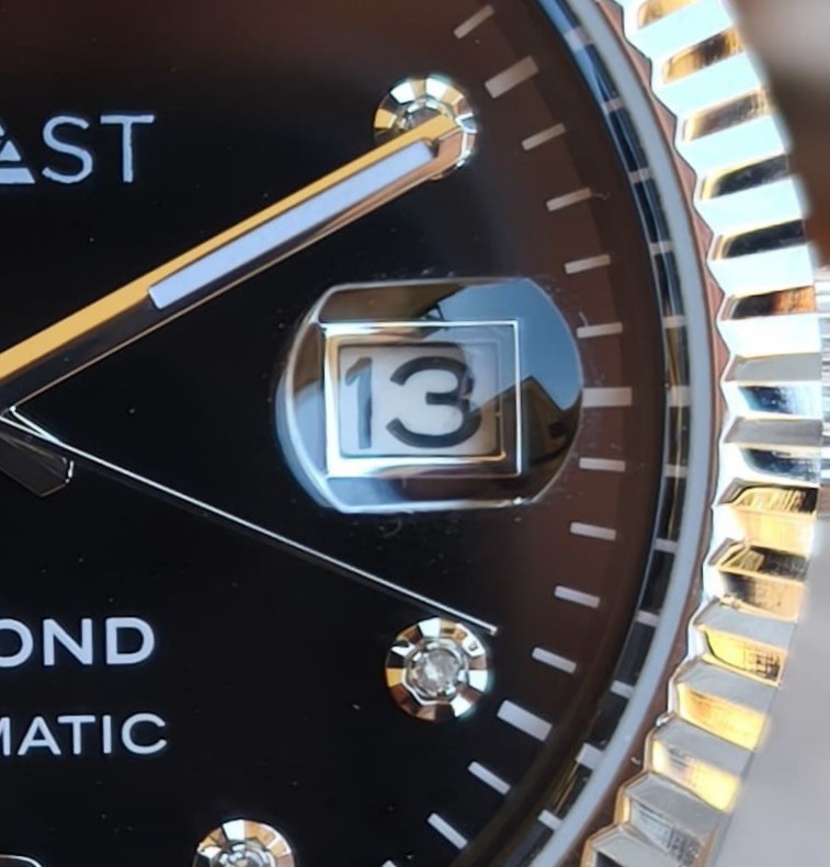 Ublast Century Diamond Automatic UBDCE40BK Black Full Set Watch