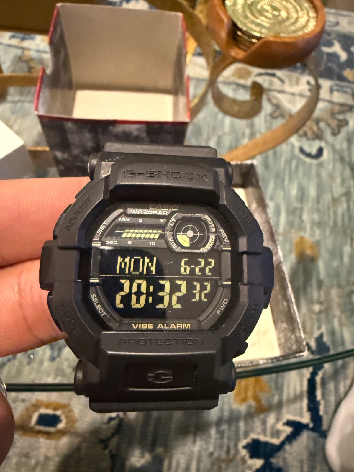 Casio G-Shock Black Unisex Adult Wristwatch