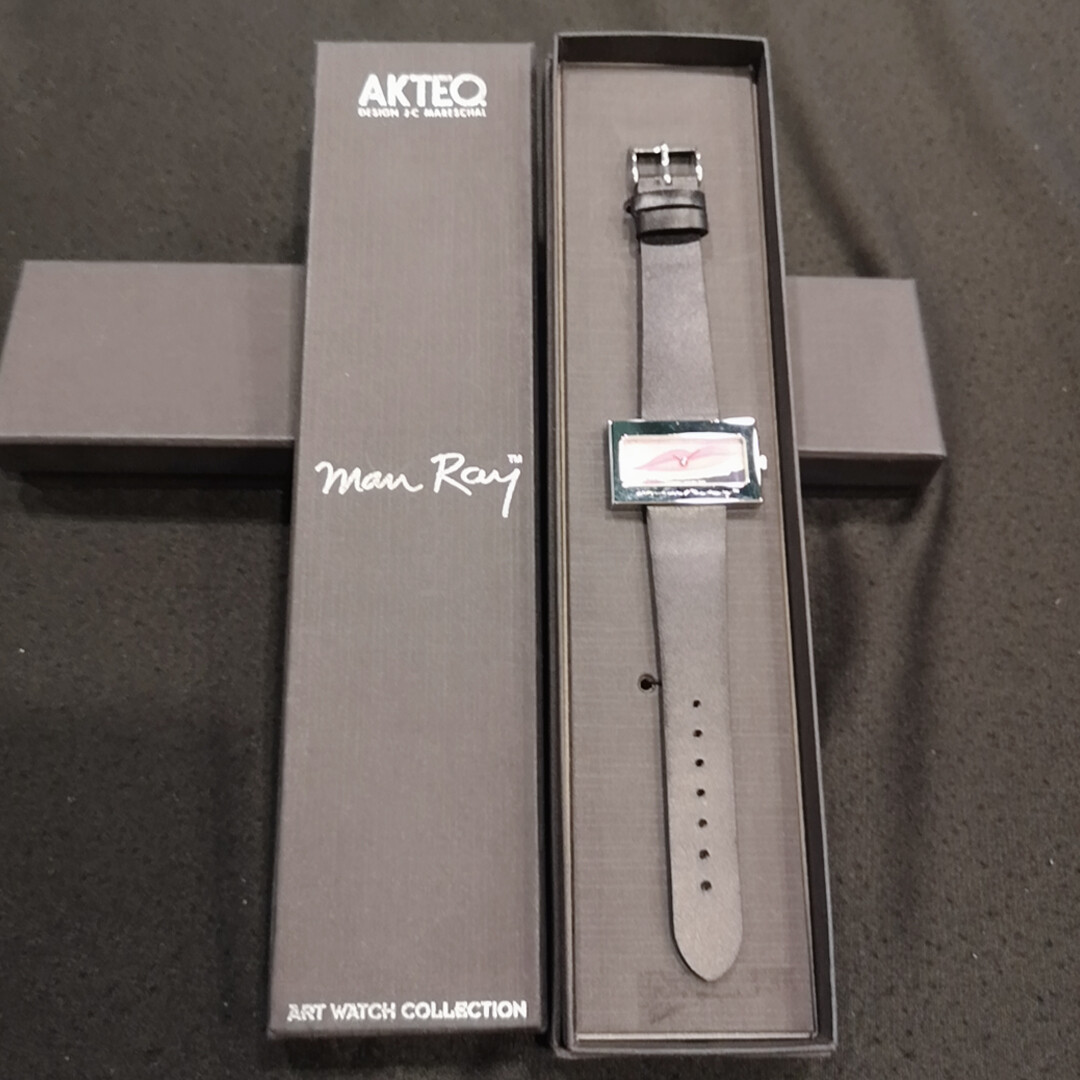 AKTEO Man Ray Art Watch Collection Glass Tears 1930 unisex watch NEW IN BOX