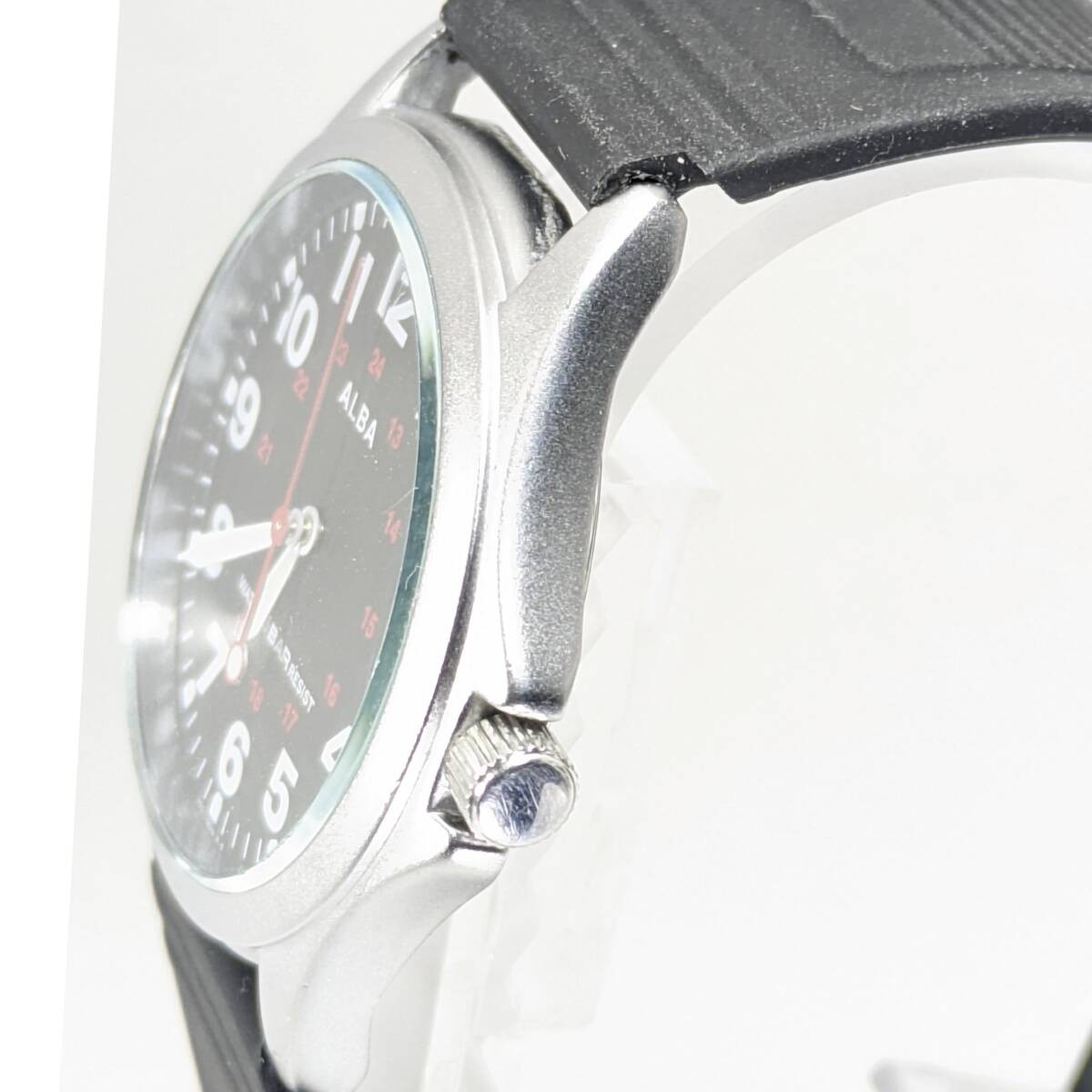 Seiko ALBA Men’s Battery and Strap Replaced Working Item Q 62
