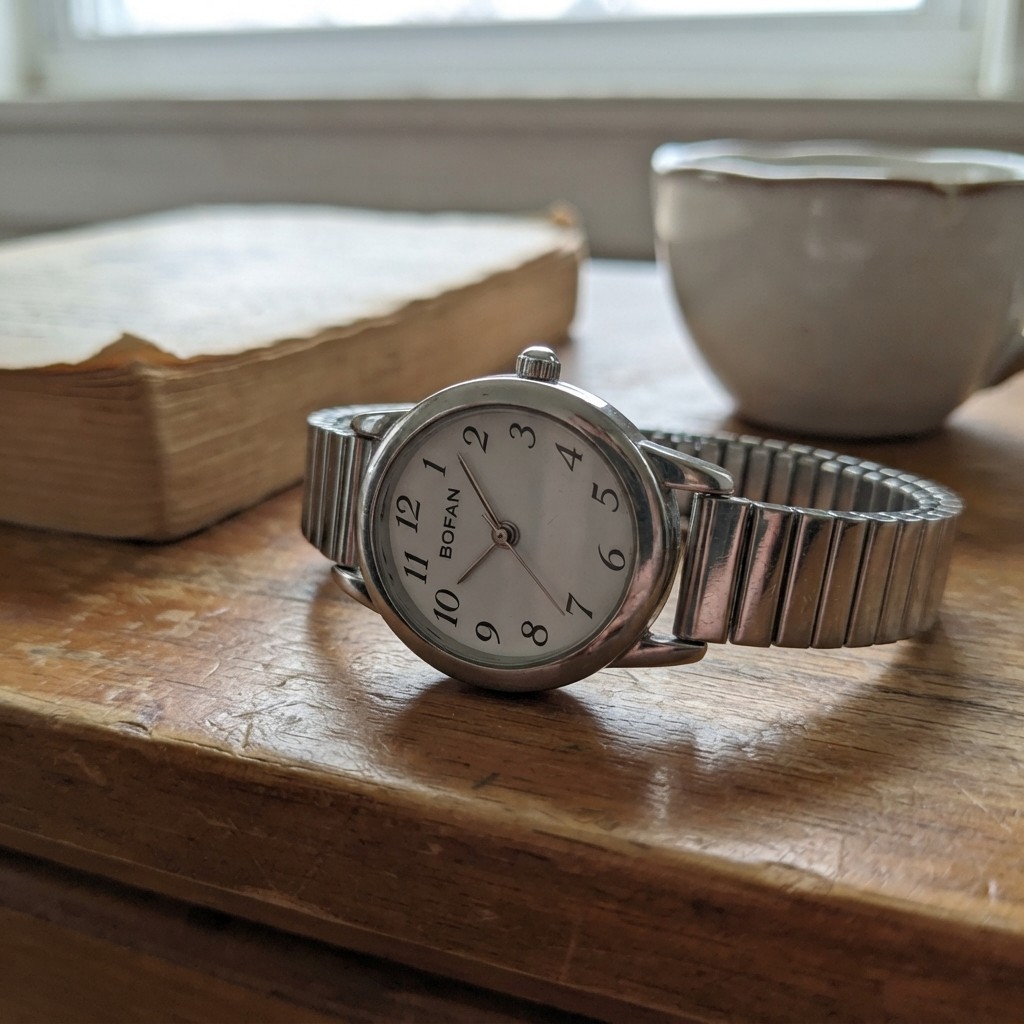 Chic Gold Watch for Women – Elegant Minimalist Design with Waterproof Feature