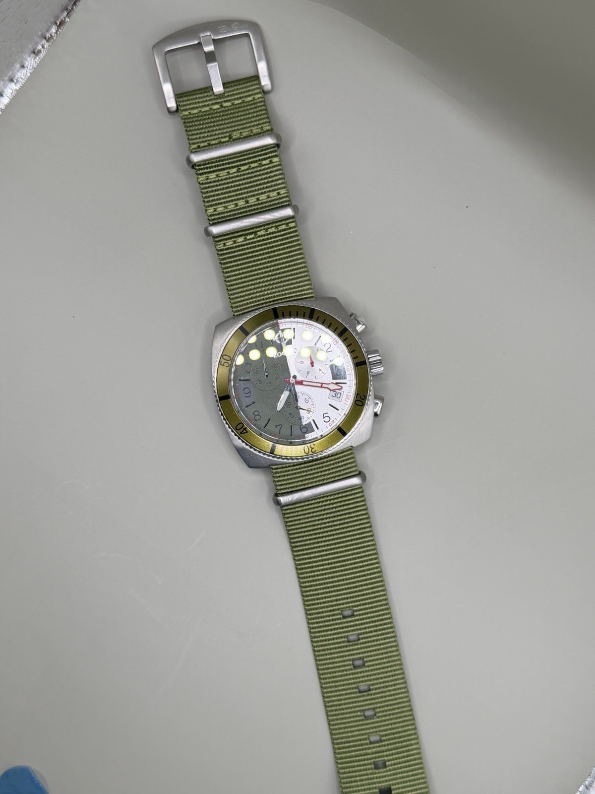 ZODIAC CHRONOGRAPH, SEA DRAGON, Ref. ZO2106,Cal. ETA G10 211, 4J Quartz,Working.