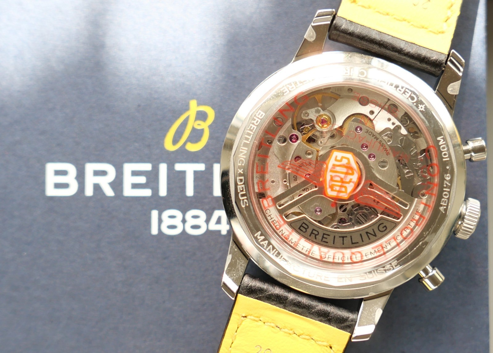 Breitling Top Time B01 Deus Full Set Factory Bonded 01/24