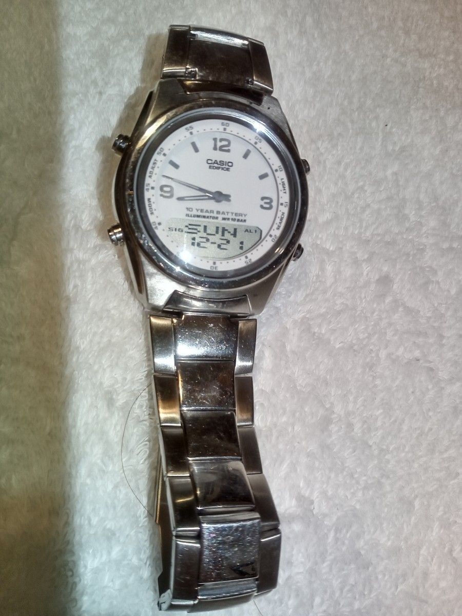 CASIO EDIFICE 10 YEAR BATTERY EFA 107 Defective Item