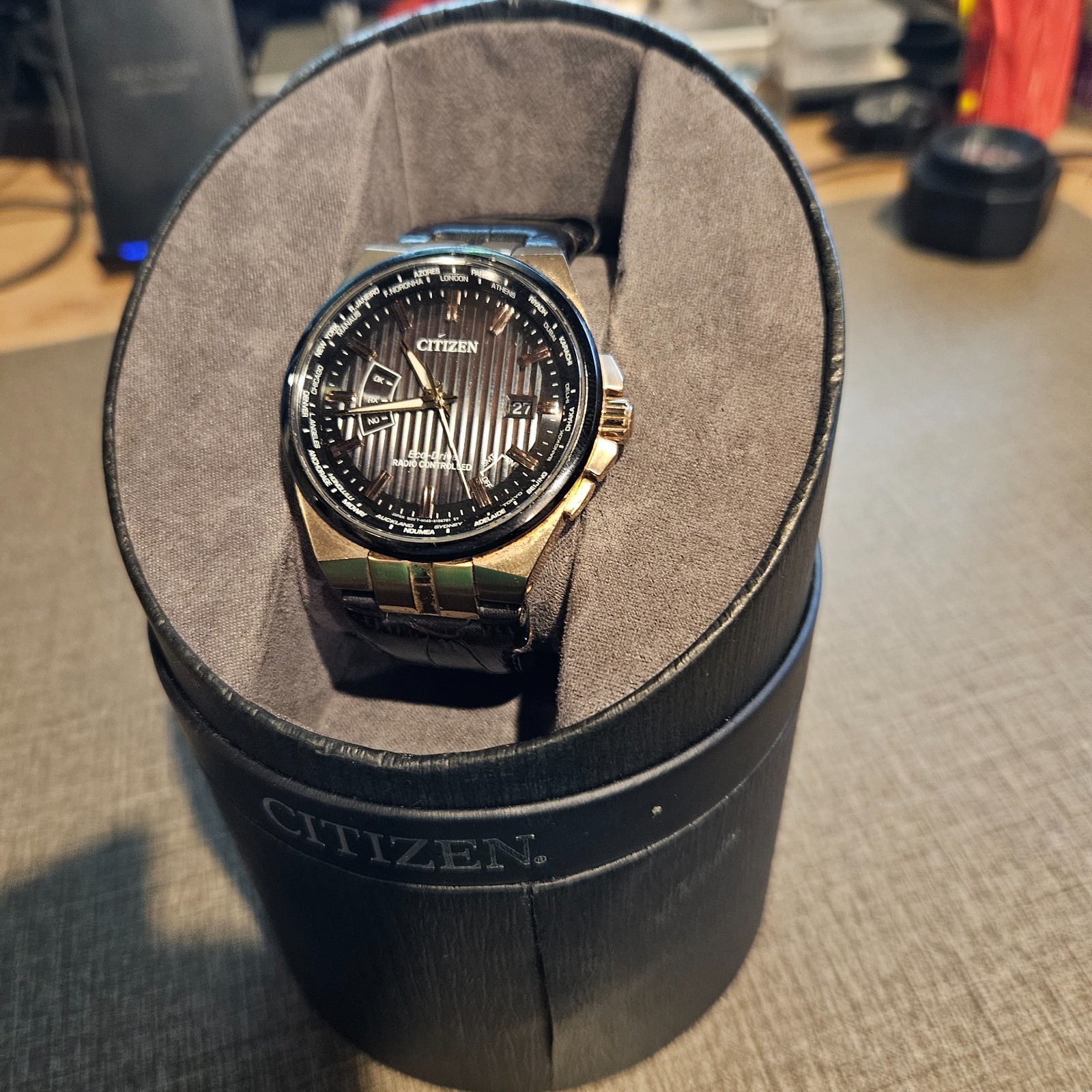 H145-S113971 CITIZEN ECO-DRIVE RADIO CONTROLLED WATCH