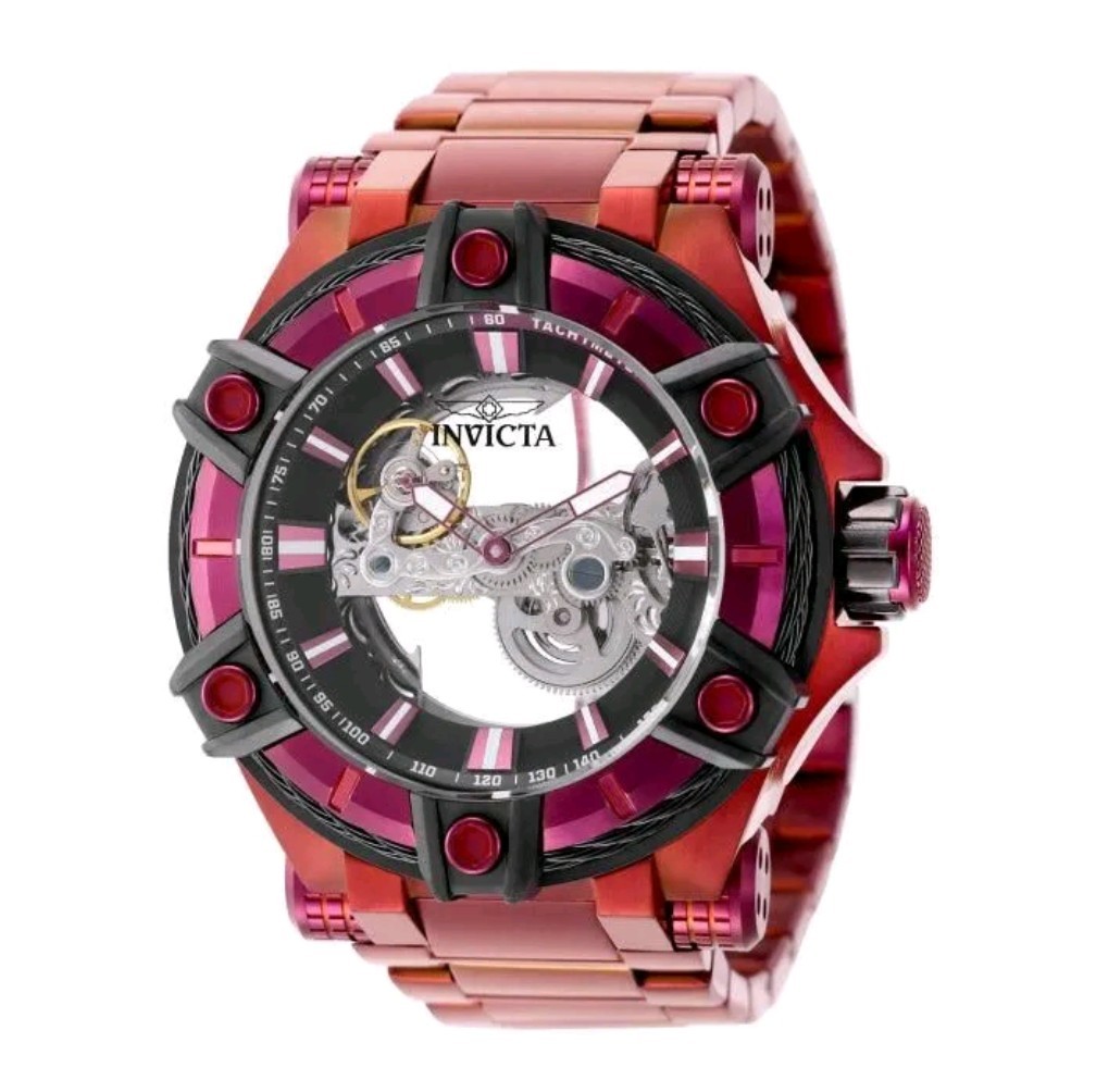 🔥 Invicta Bolt Phantom Automatic Men’s Watch 52mm Burgundy 50783