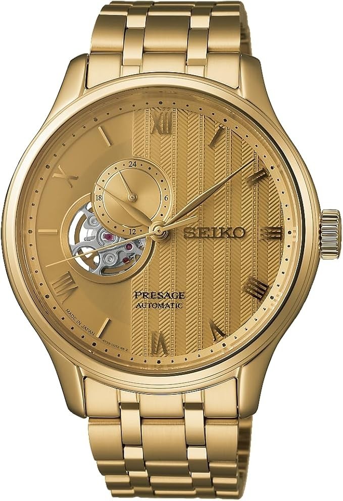 SEIKO Presage SARY264 Men Watch Japanese Garden Automatic Mechanical Gold JAPAN