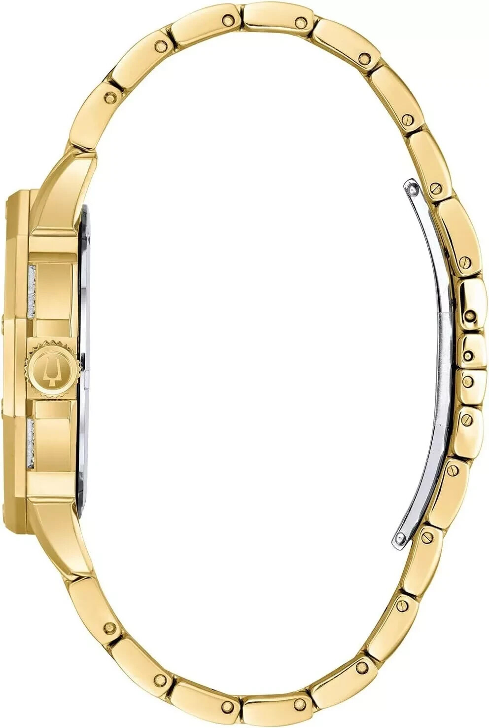 Bulova Octava 98C126 Crystal Collection Chronograph Steel Gold Tone Men’s Watch