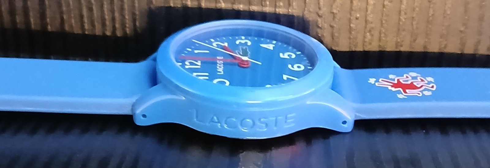 Lacoste x Keith Haring “Dancing Dog” Watch 12.12 Model 2030014 Works Great Rare