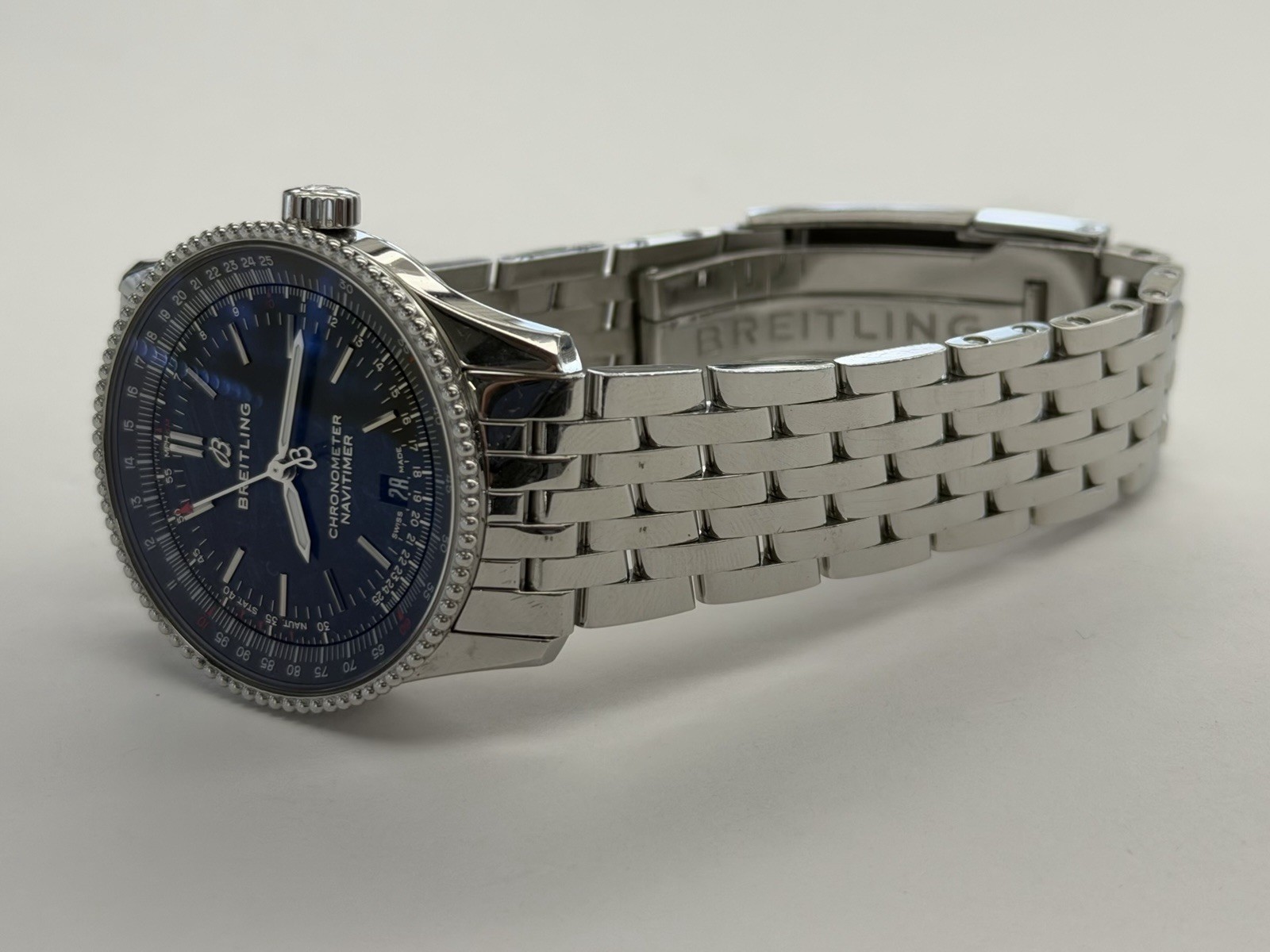 Breitling Navitimer Black Dial 38mm Automatic Watch A17325