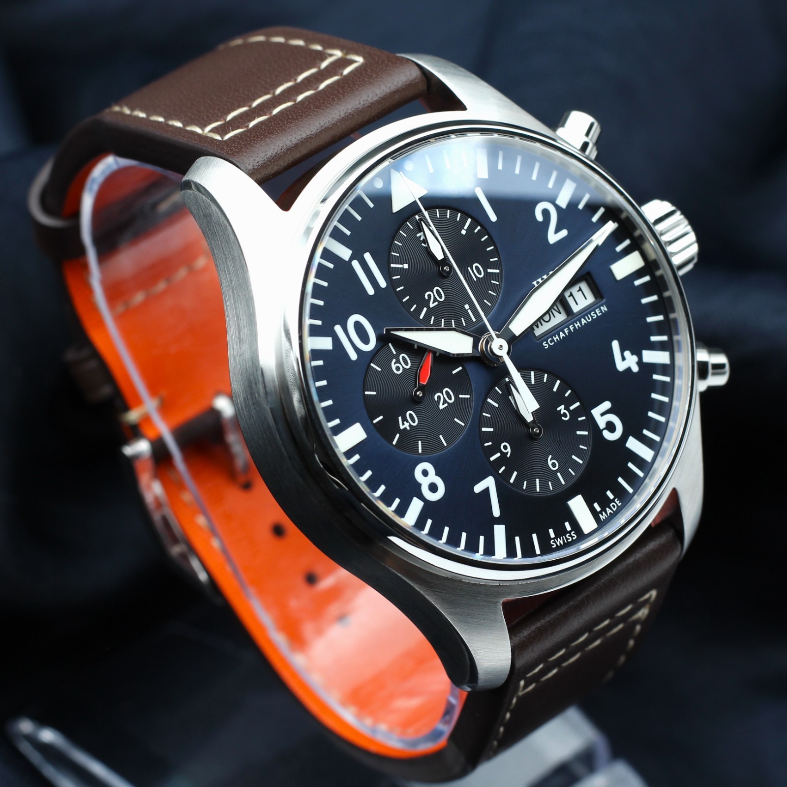 IWC Pilot’s Chronograph Le Petit Prince IW377714 Blue Dial