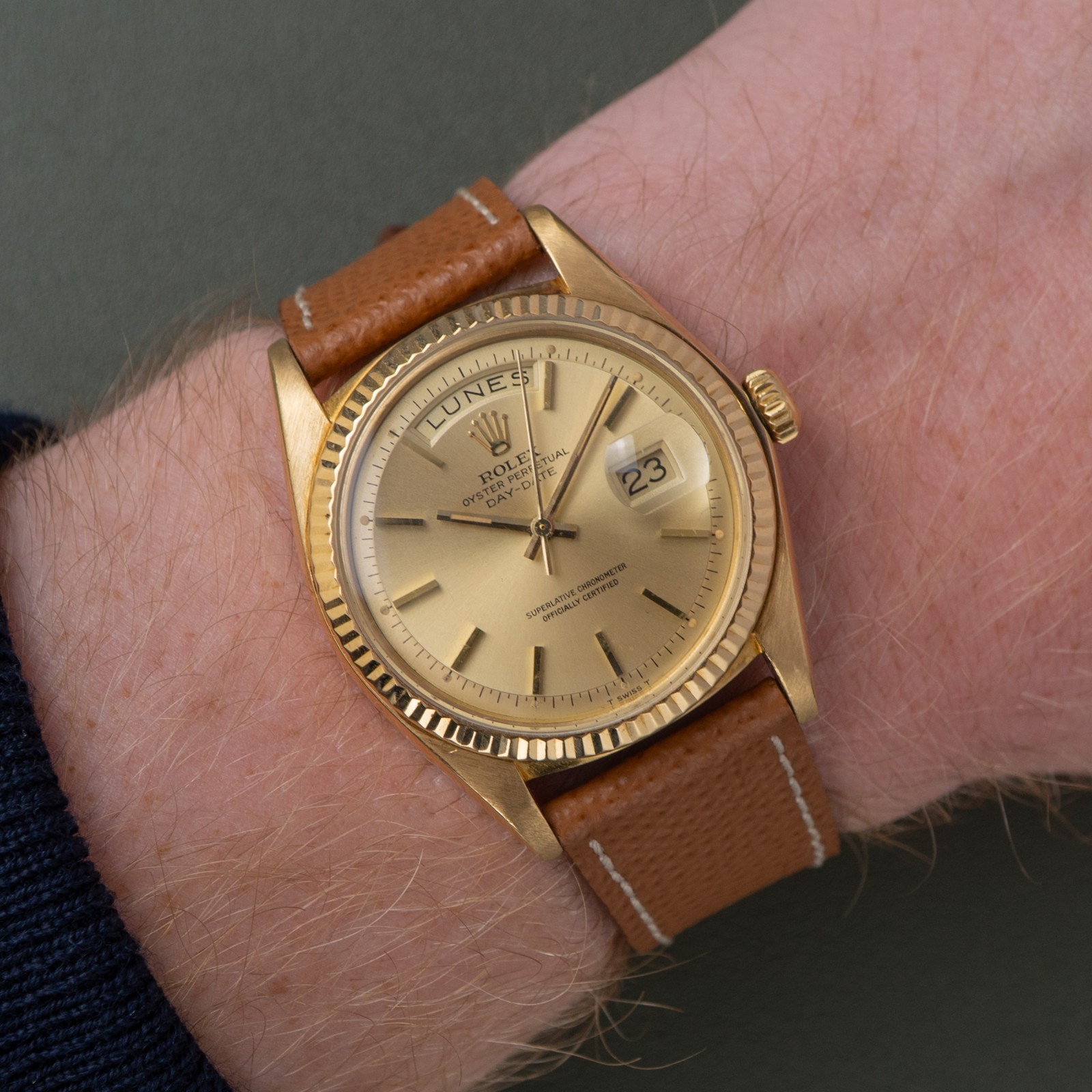 Rolex Day-Date Ref. 1803 – 18K Yellow Gold – 1973