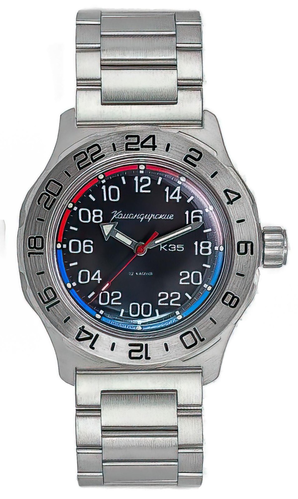 Vostok Komandirskie 35085A K35 Military Automatic Wrist Watch USA SELLER