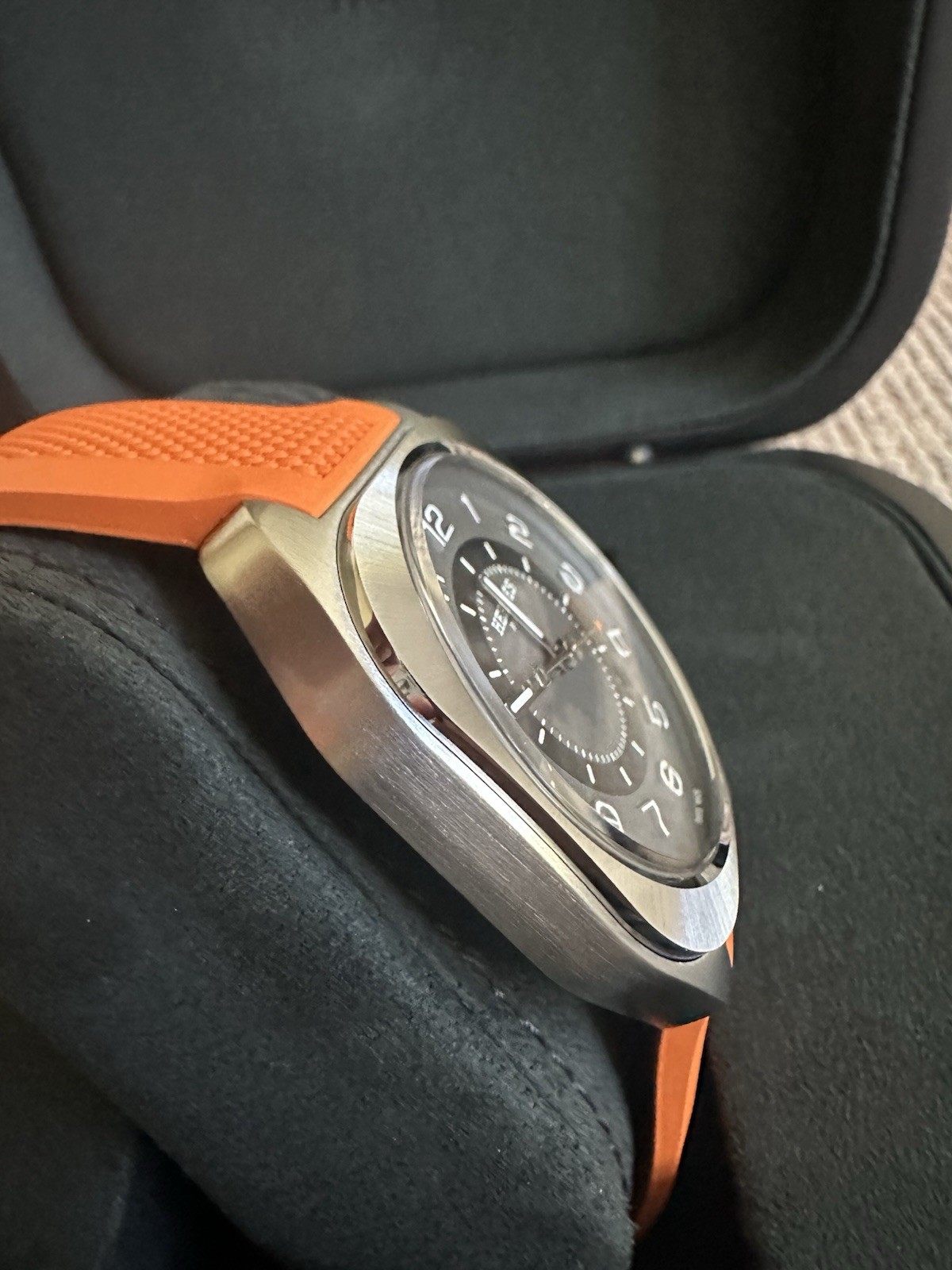 NEW HERMÈS H08 Titanium Automatic Men’s watch W049628WW0, 42 mm w/ Receip $6650