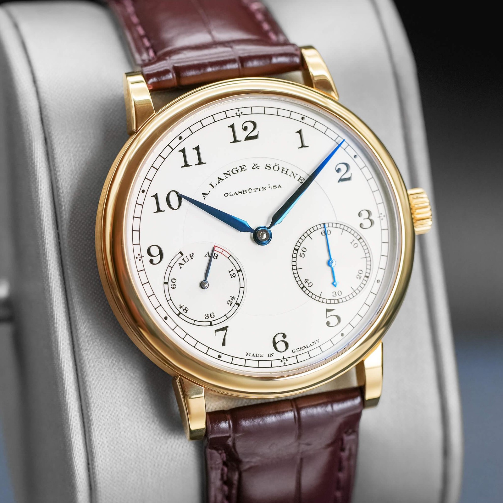A. Lange & Sohne 1815 “Up/Down” 234.021 Silver Dial 39mm 2013 Box & Papers