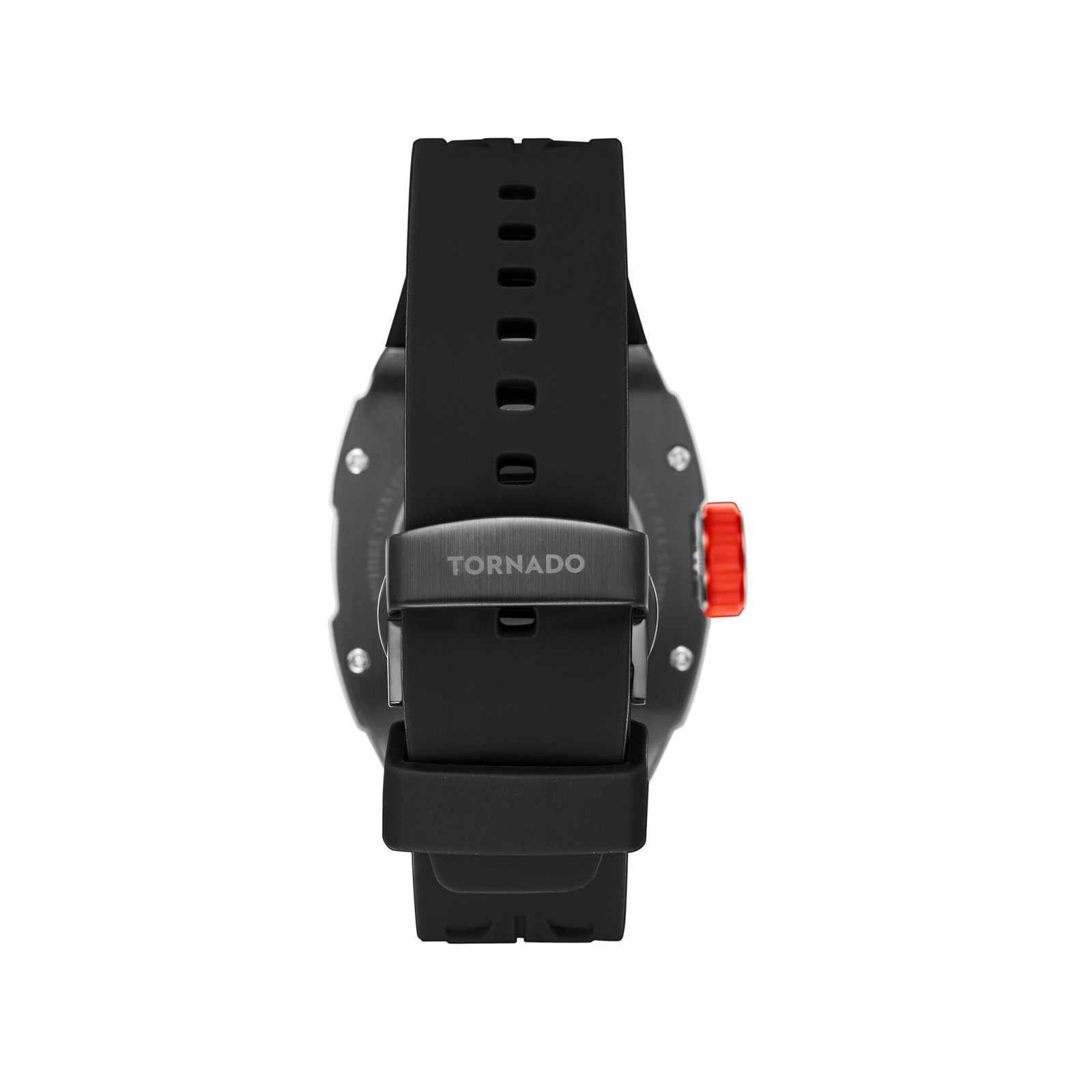 Tornado Xenith Men’s Automatic Watch | Black Dial, 38.5x49mm, 100 m (10 ATM)