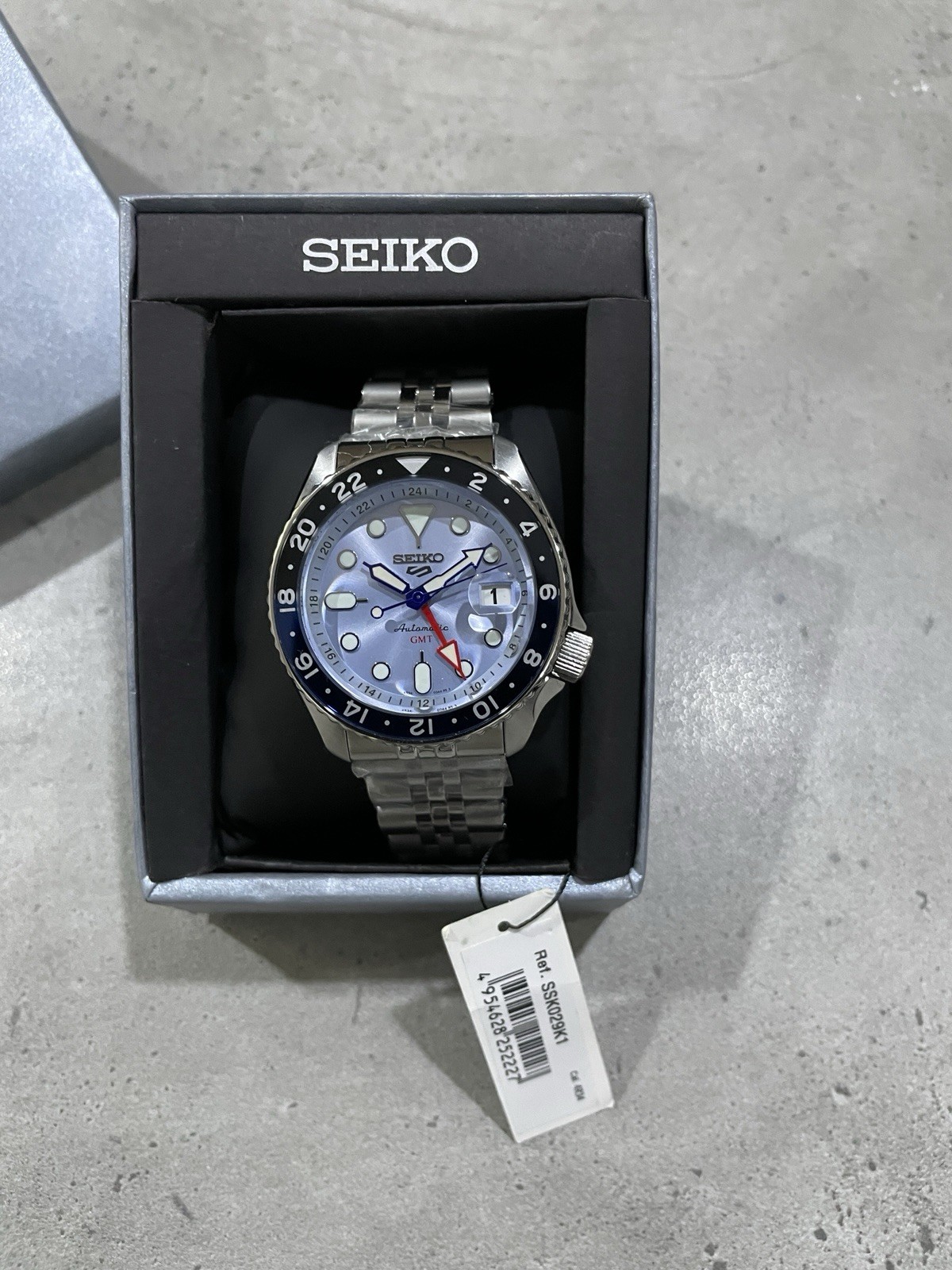 SSK029K1 GMT ICE BLUE LIMITED EDITION 580/1000 NEW