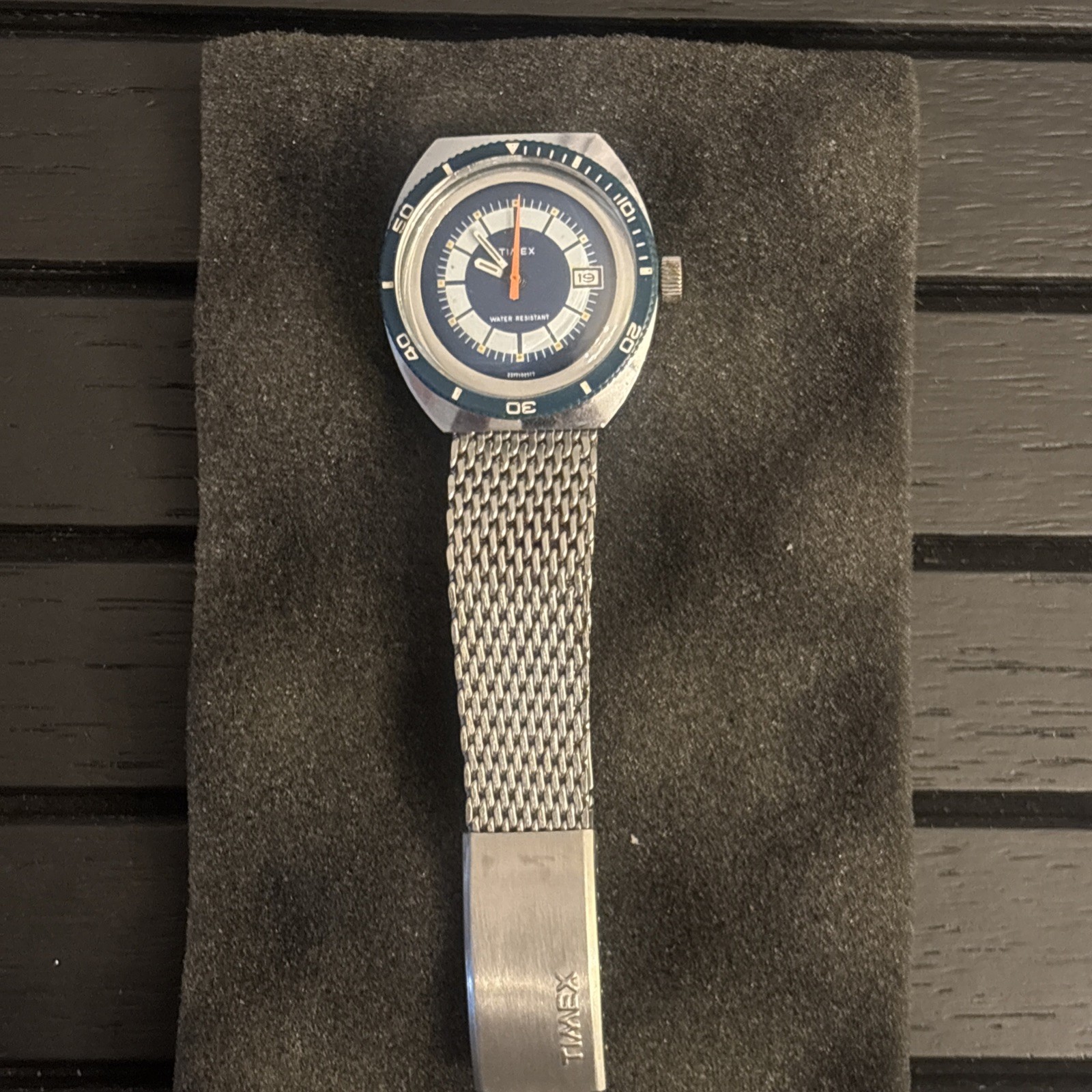 ‼️Vintage Timex Marlin Calendar 🛟Skin Diver 🤿Watch [1977]