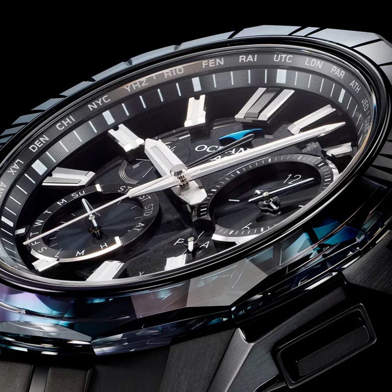 Casio Oceanus Manta 43mm Black Dial Men’s Watch OCWSG1000CN-1A