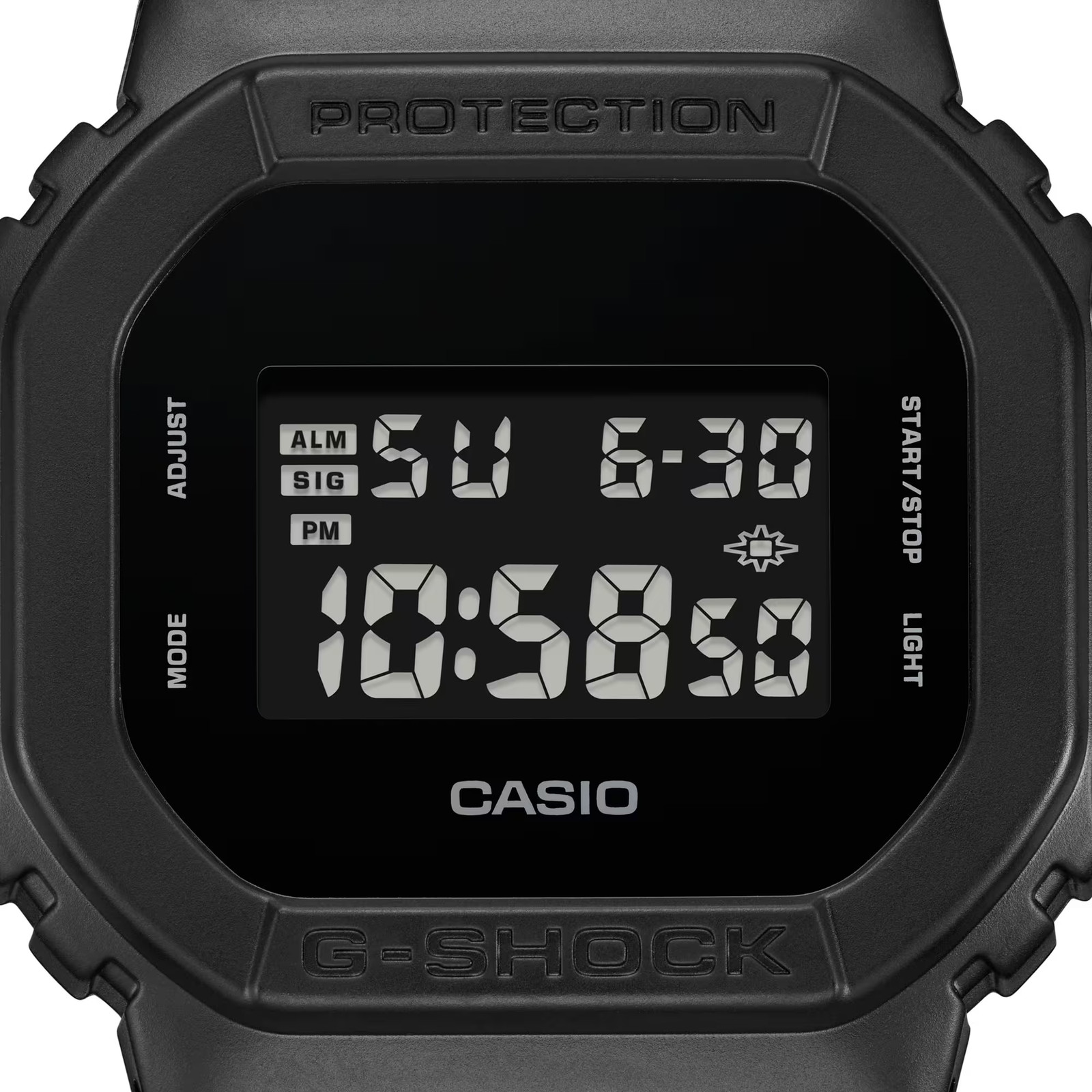 CASIO G-Shock Watch Digital Rubber Black Watch DW-5600UBB-1 | 5600 SERIES