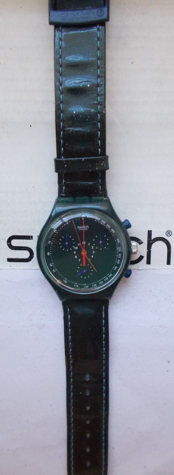 CHRONO SWATCH ” DEEP ” ’97 EXCELLENT WOW RARE L@@K & READ