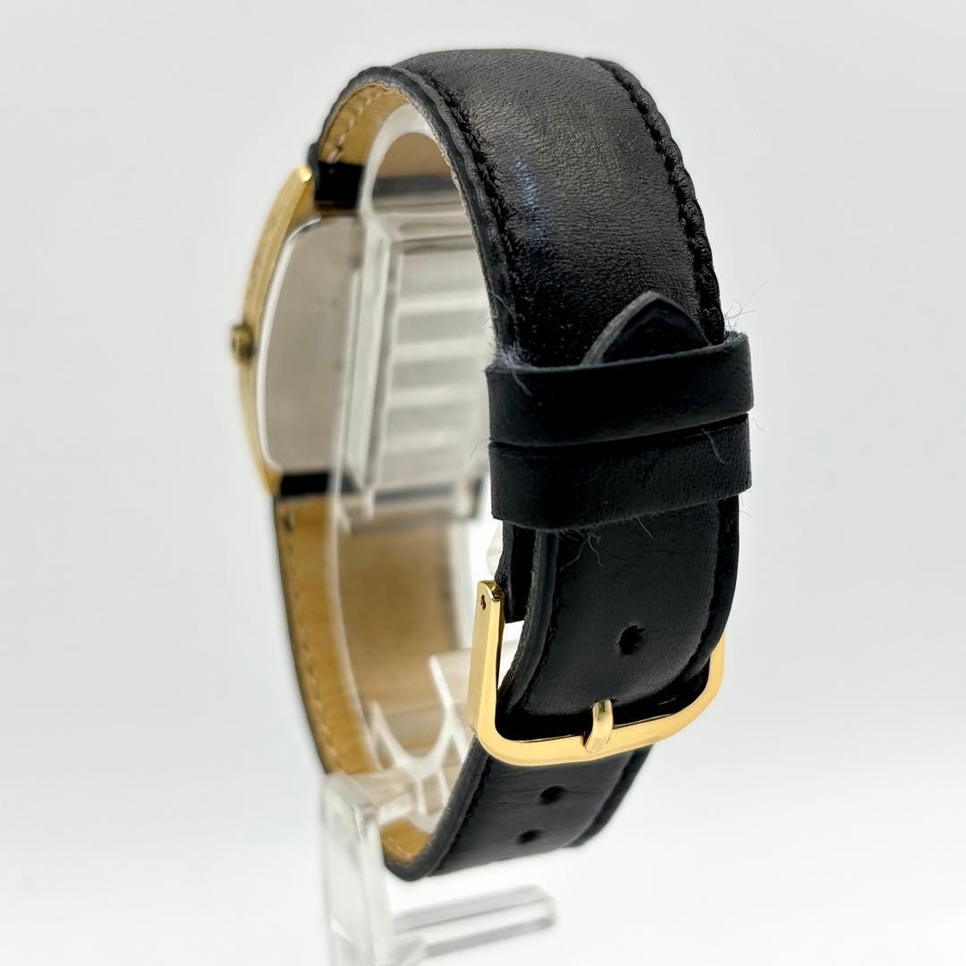 [Working Condition] SEIKO Men’s Watch, Vintage Style, New Strap, Square Shap