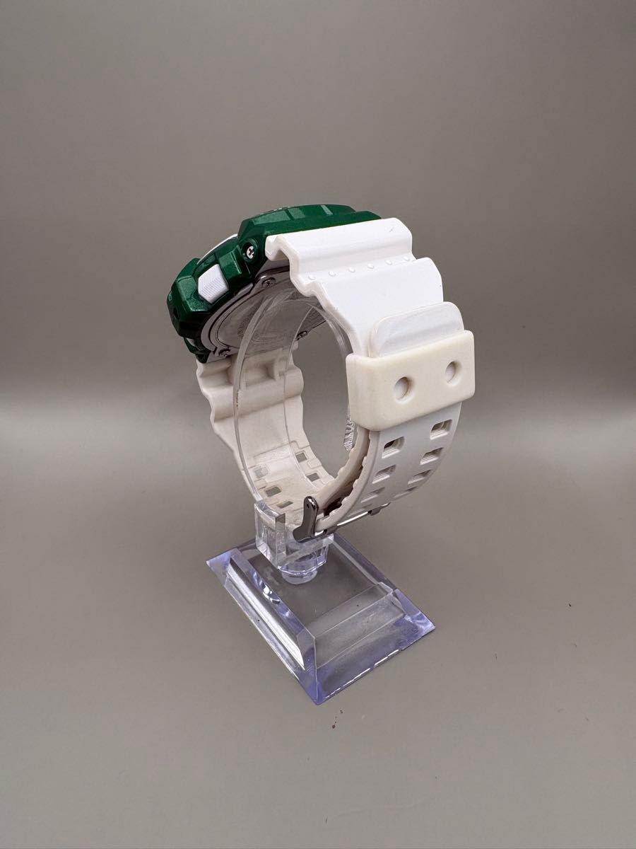 Excellent condition new battery CASIO G SHOCK G 8900CS Crazy Colors Green x Whit