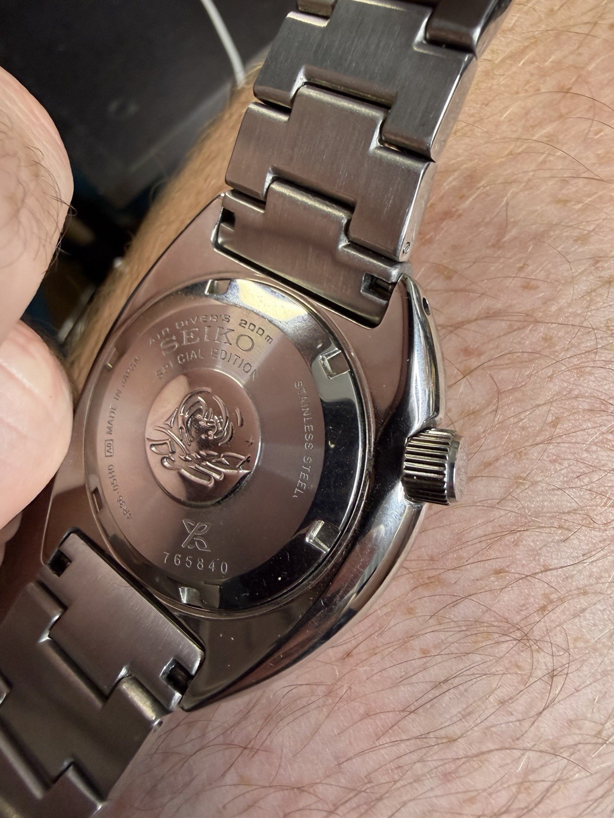 Seiko Prospex turtle “nemo” mod