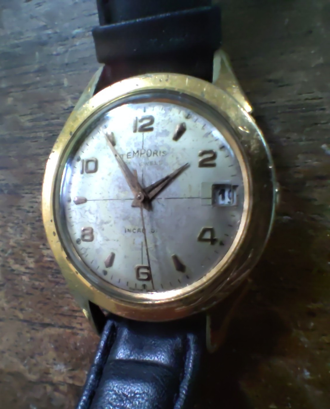 Vintage Temporis Automatic 33mm Watch, ETA 1258 Movement, Fully Functional