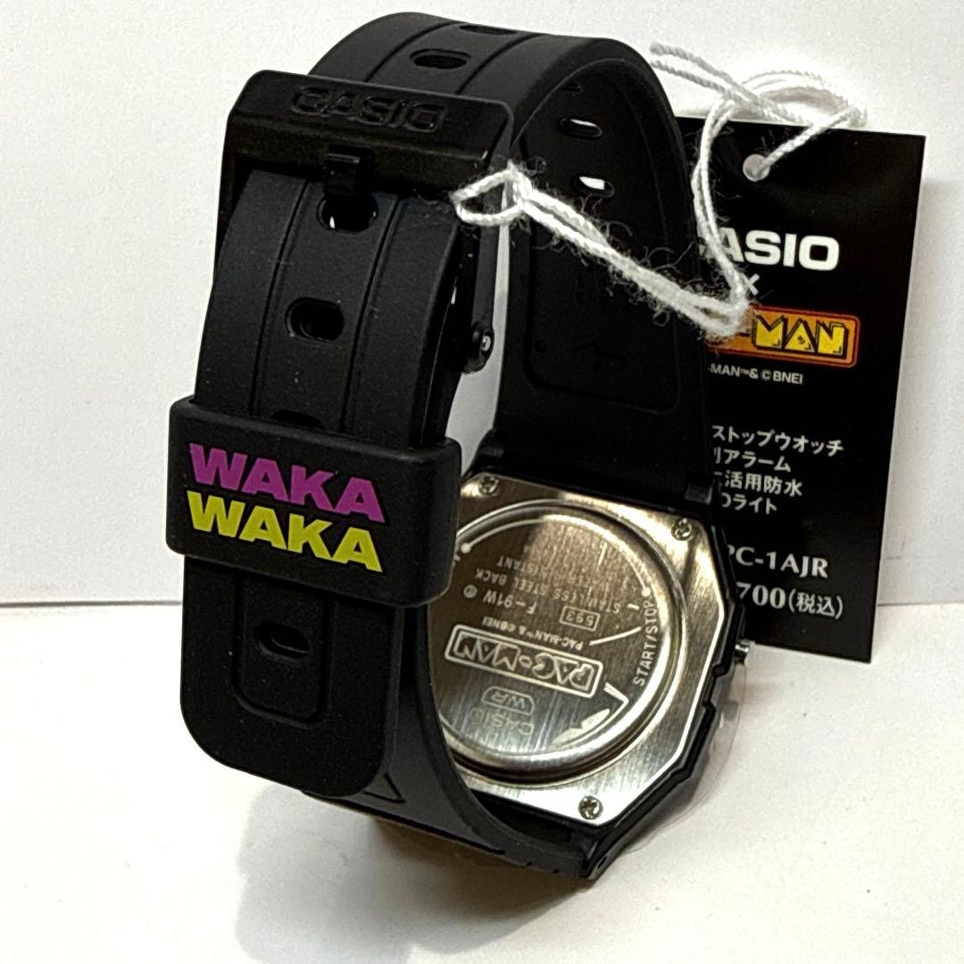 CASIO watch and PAC MAN collaboration model F 91WPC 1AJR