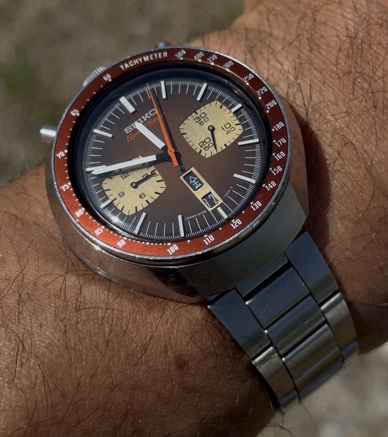 Seiko 6138-0040 Bullhead Speedtimer JDM Automatic