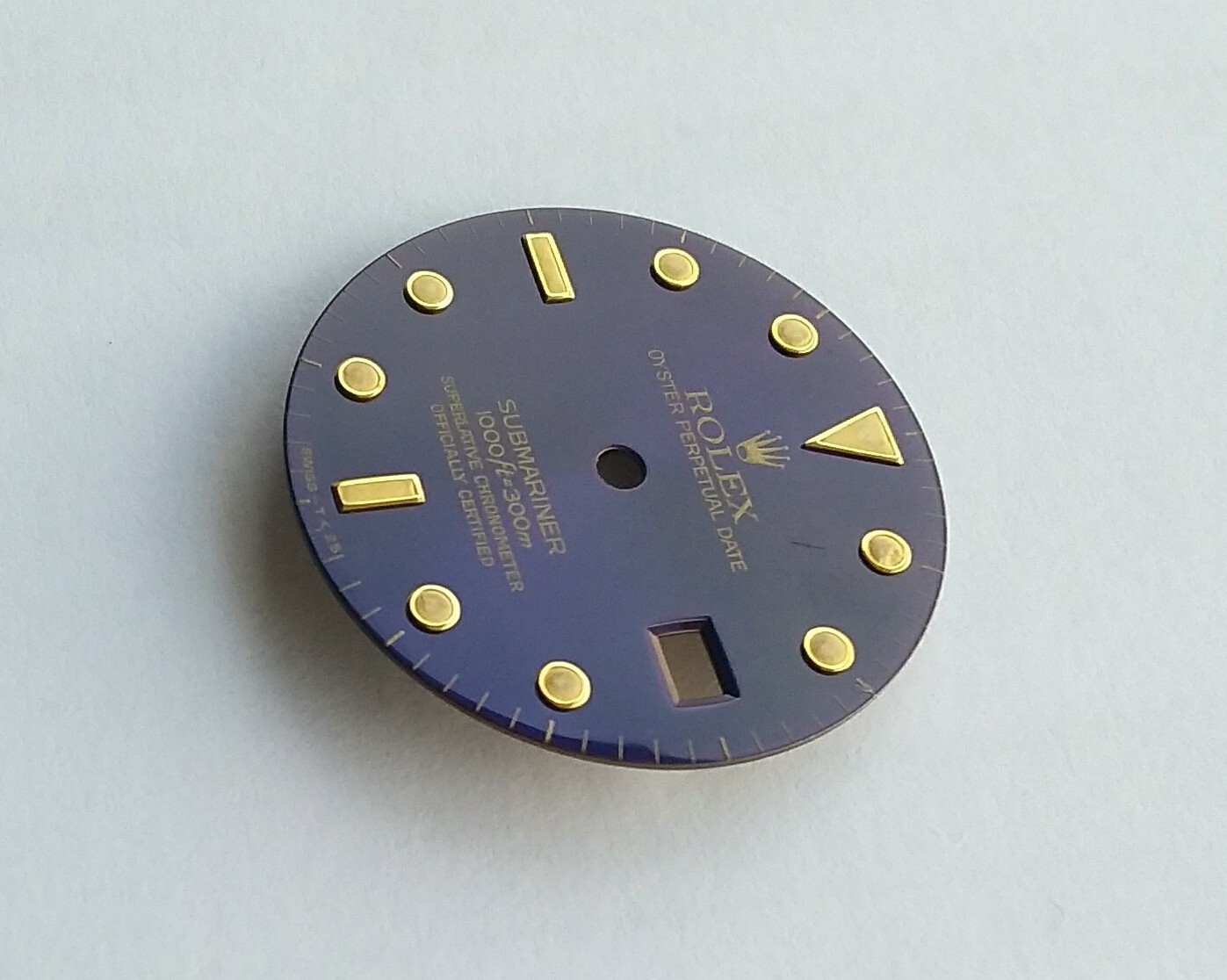 ROLEX Dial Quadrante Blue Purple Virato Viola per Submariner 16613 16618