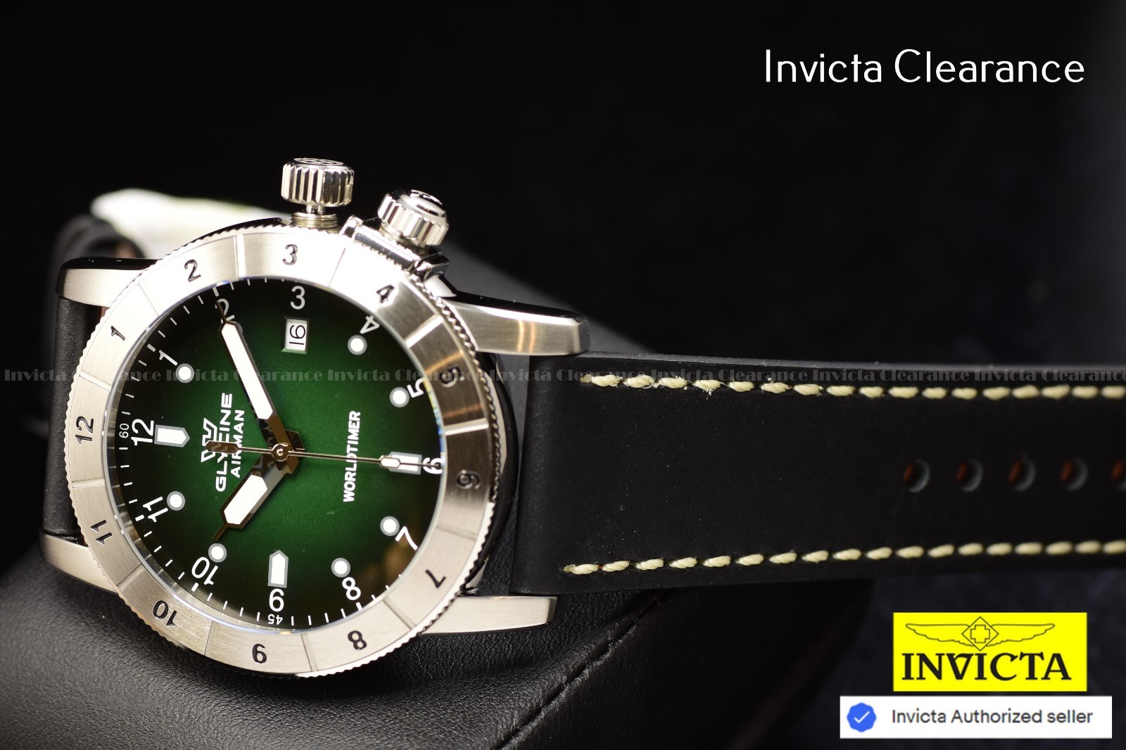 NEW Invicta Men 47mm Pro Diver AUTOMATIC Mesh Bracelet YELLOW DIAL SS Watch !!